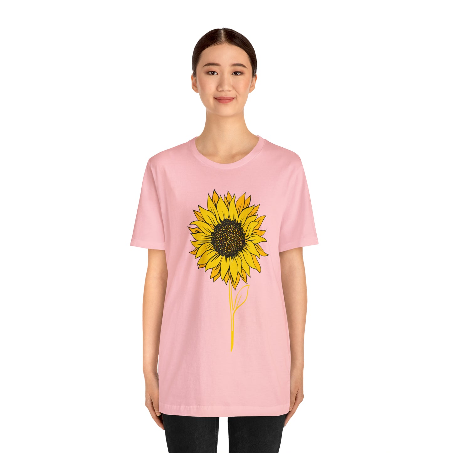 Sunflower Shirt, Floral Tee Shirt, Flower Shirt, Garden Shirt, Womens Fall Summer Shirt Sunshine Tee, Gift for Gardener, Nature love T shirt