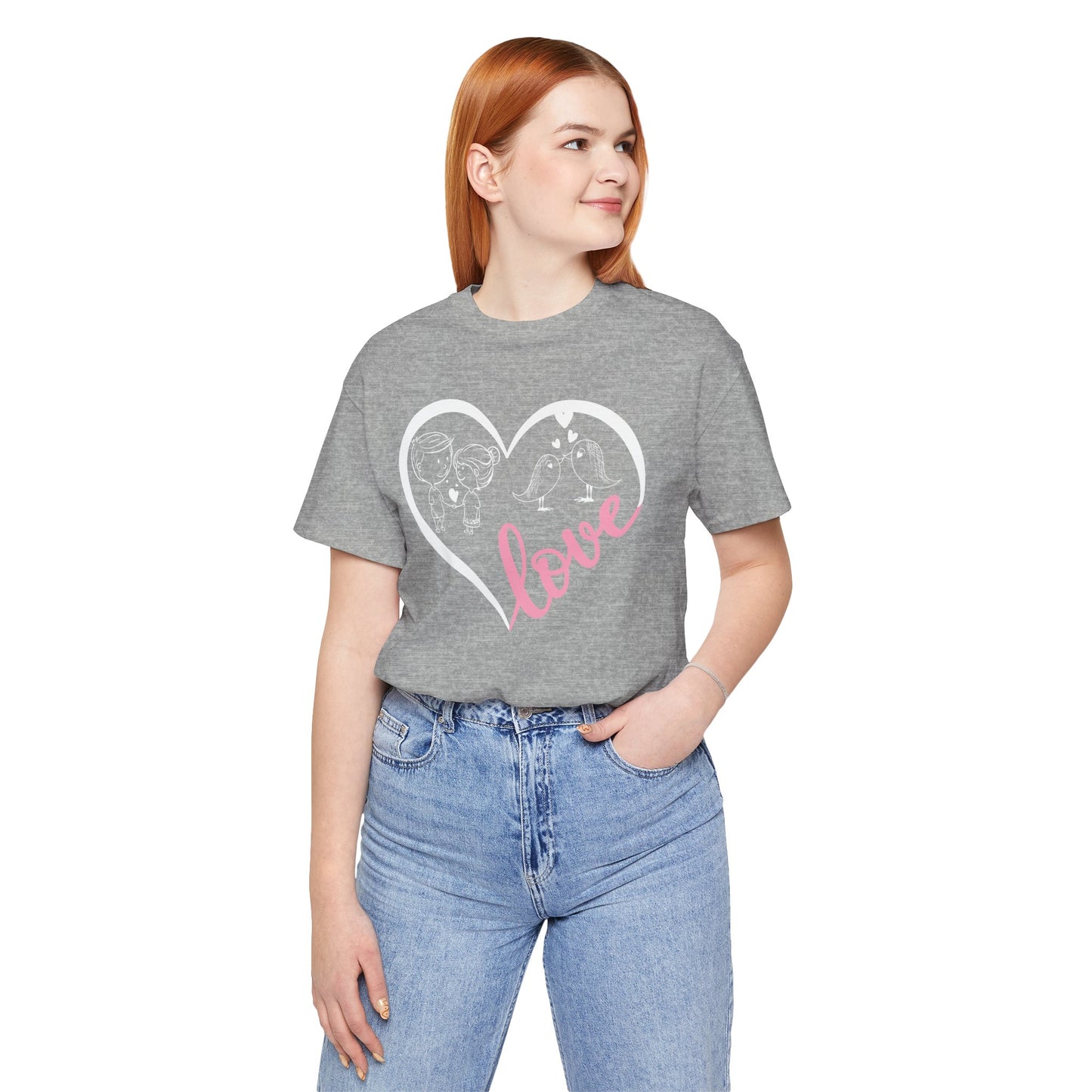 Love Heart Tee - T-Shirt