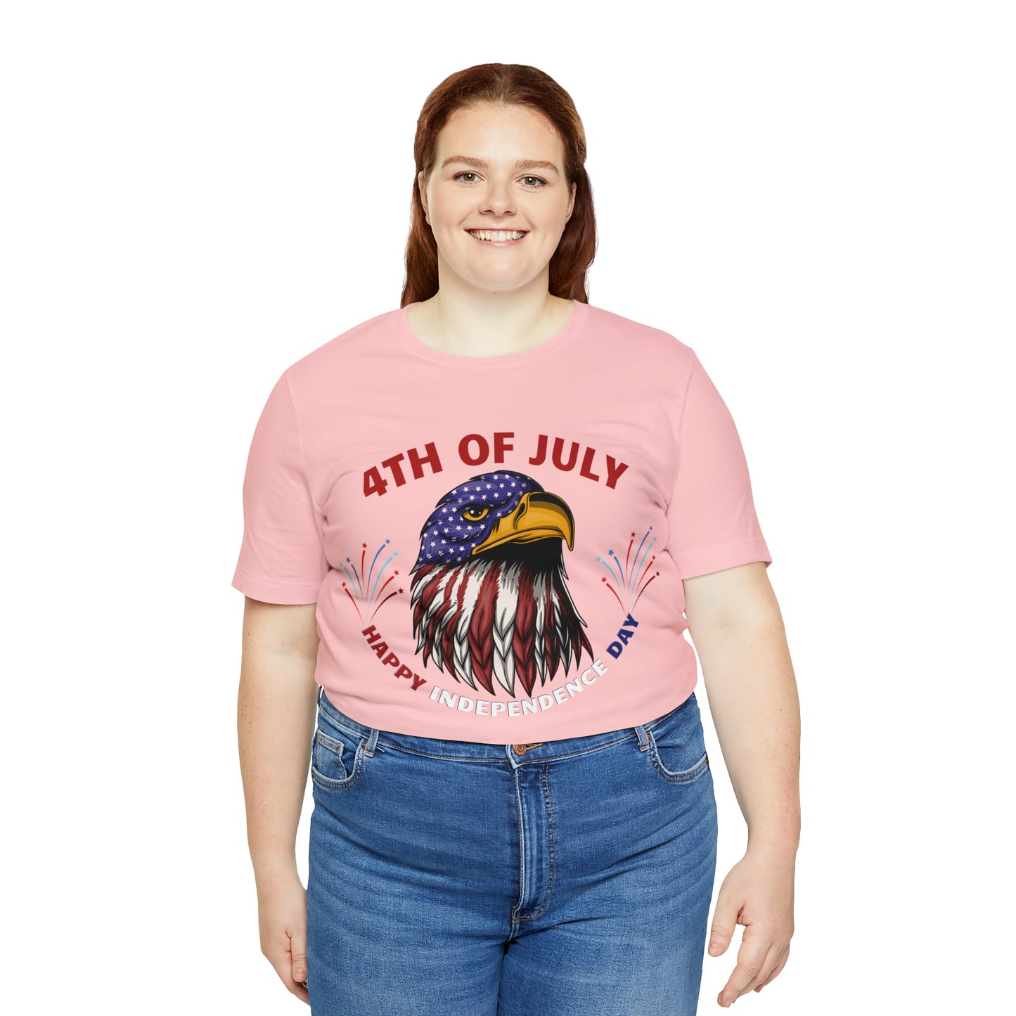 4th of July shirt, Happy Independence Day shirt, Casual Top Tee