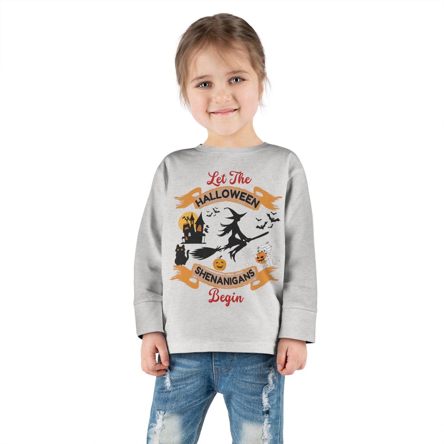 Let the Halloween Shenanigan Begin Kids Shirt Kids Halloween Costume Kids Trick or Treat Outfit for Halloween - Giftsmojo
