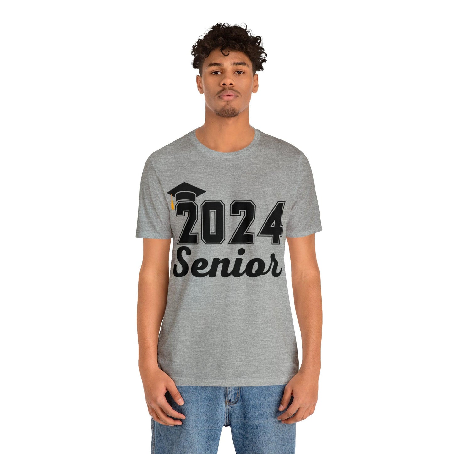 Proud 2024 Senior Shirt Proud Senior Class of 2024 T-Shirt Gift for Graduate, Graduation 2024 Family Shirt 2024 Senior Graduation Gift - Giftsmojo