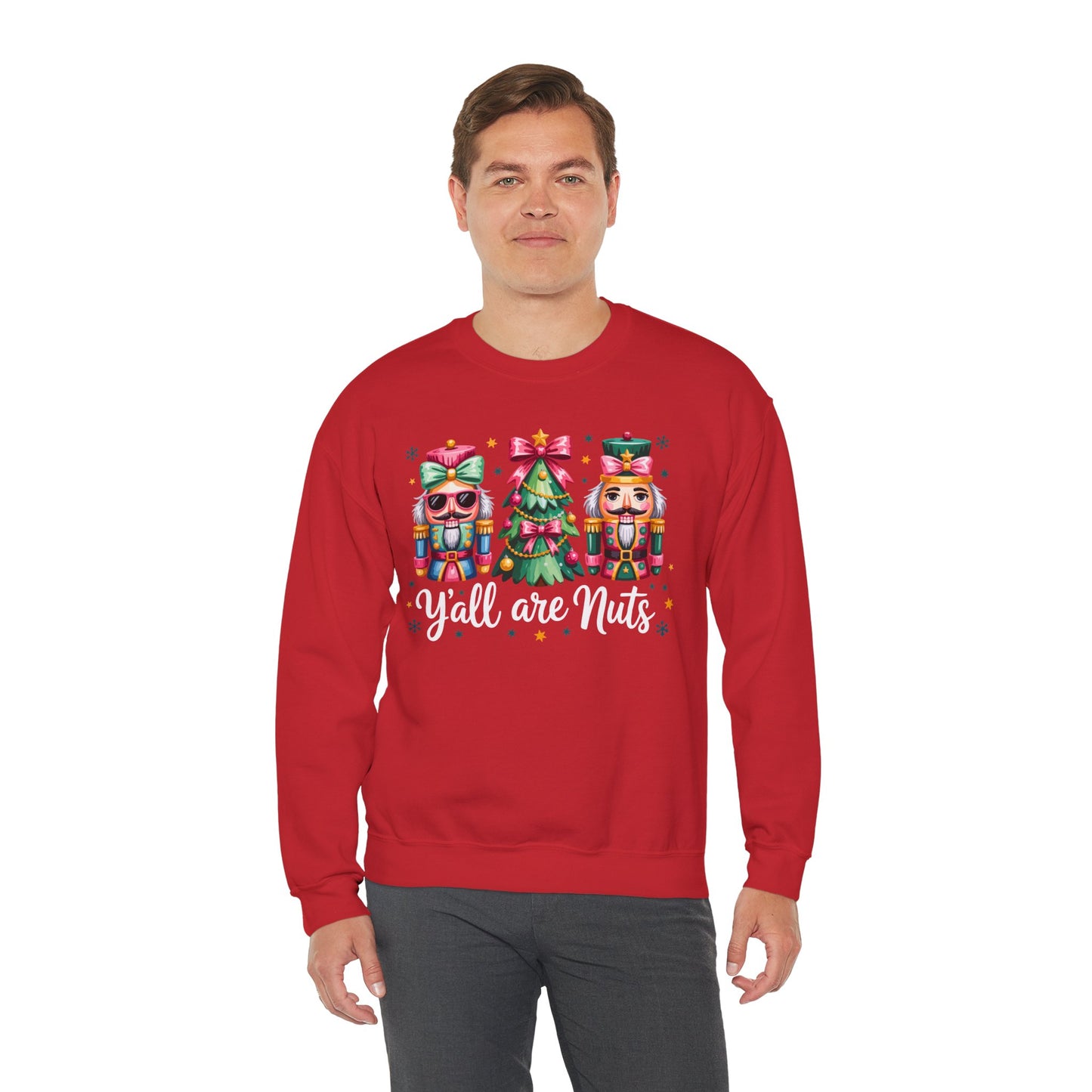 Nutcracker Characters and Christmas Tree Sweatshirt