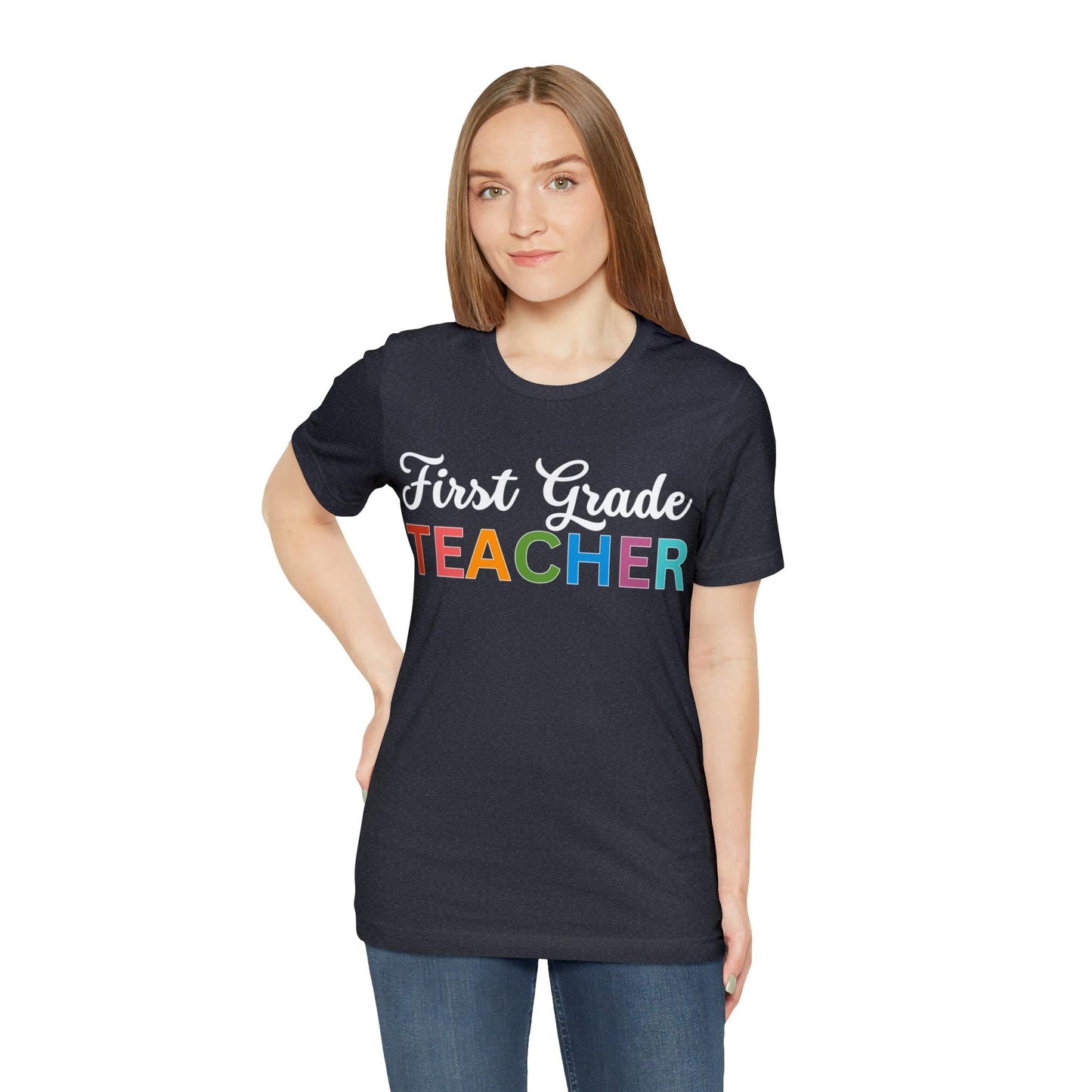 First Grade Teacher Shirt, Teacher Shirt, Teacher Appreciation Gift for Teachers - Giftsmojo