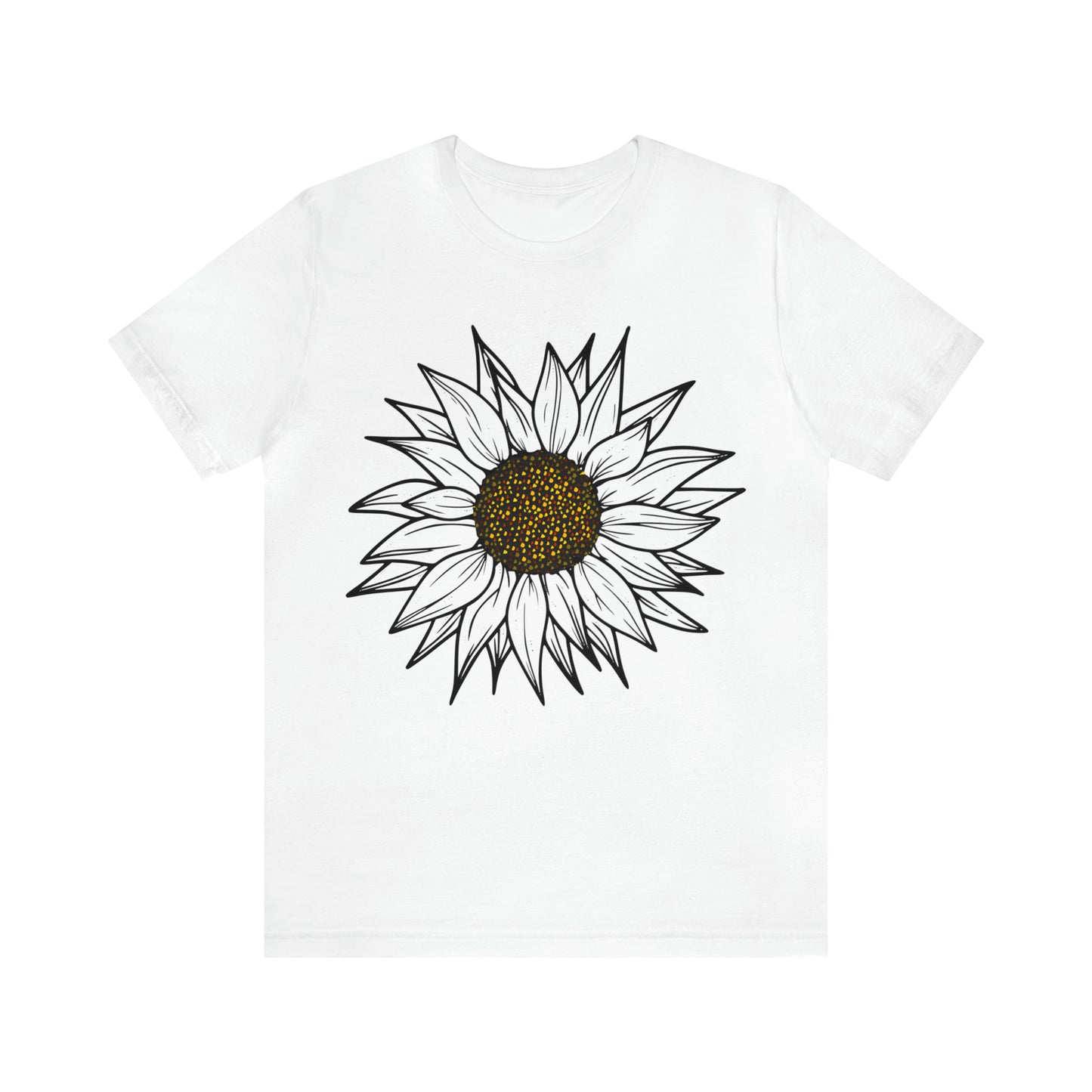 Sunflower Shirt, Floral Tee Shirt, Flower Shirt, Garden Shirt, Womens Fall Summer Shirt Sunshine Tee, Gift for Gardener, Nature love shirt