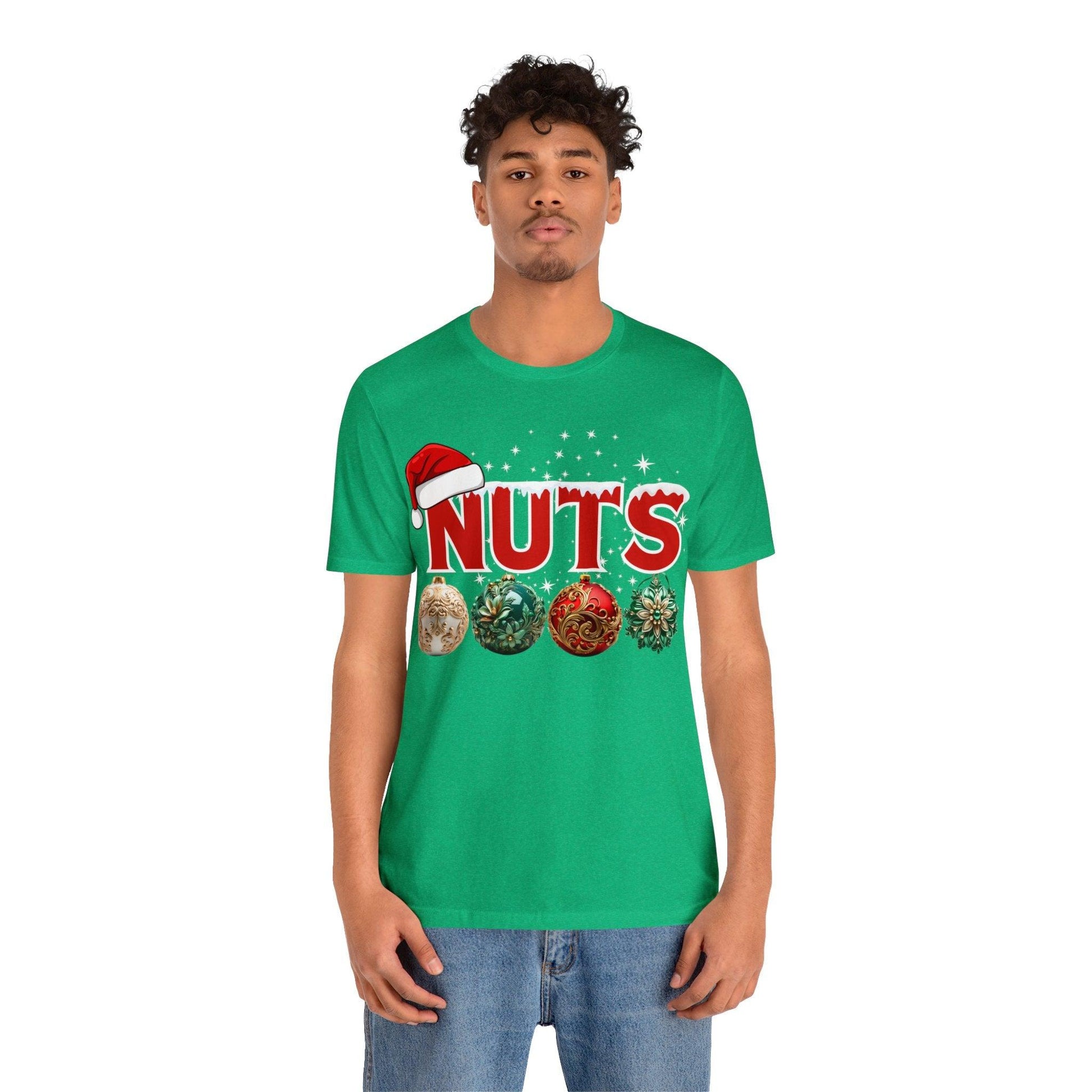 Funny Christmas Matching Shirt Chest Nuts Couples Matching Shirts Holiday Shirt Cute Christmas Shirt Couple Sweater, Family Tee - Giftsmojo