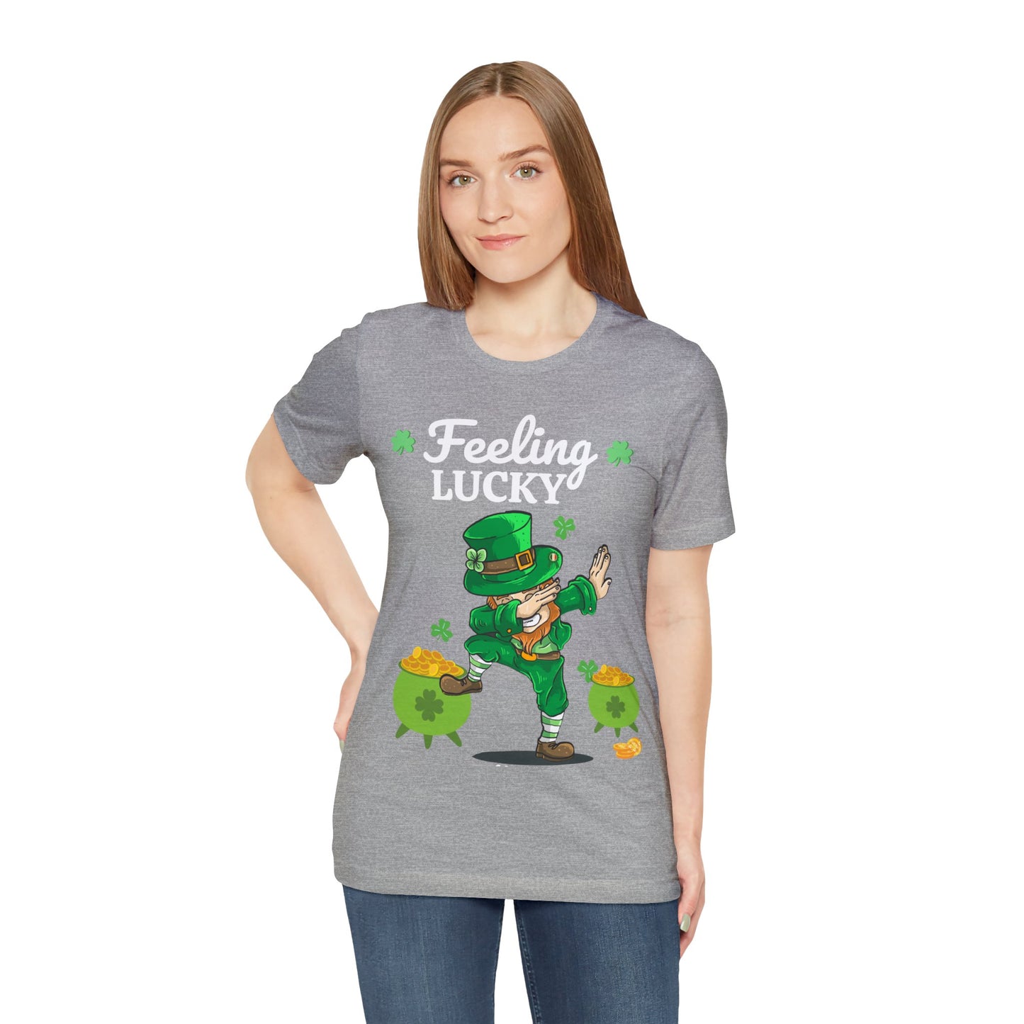 Feeling Lucky St Patrick's Day shirt Funny Lucky Shamrock shirt