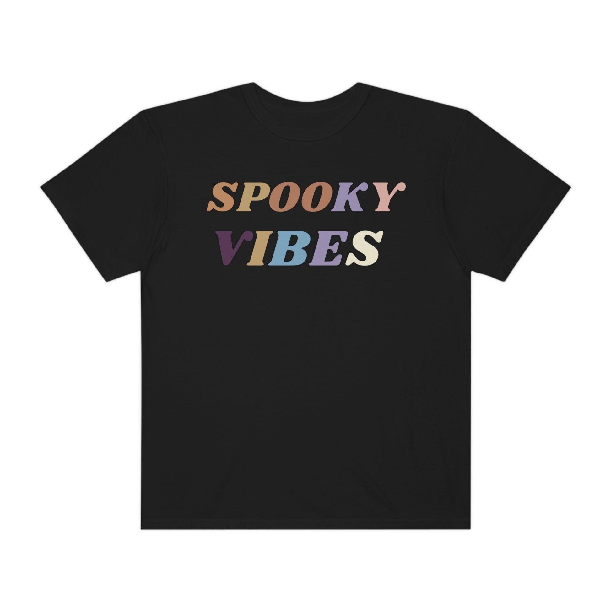 Retro Halloween Tshirt, Spooky Vibes Shirt, Vintage Shirt Halloween Shirt - Cute Fall Shirt - Giftsmojo