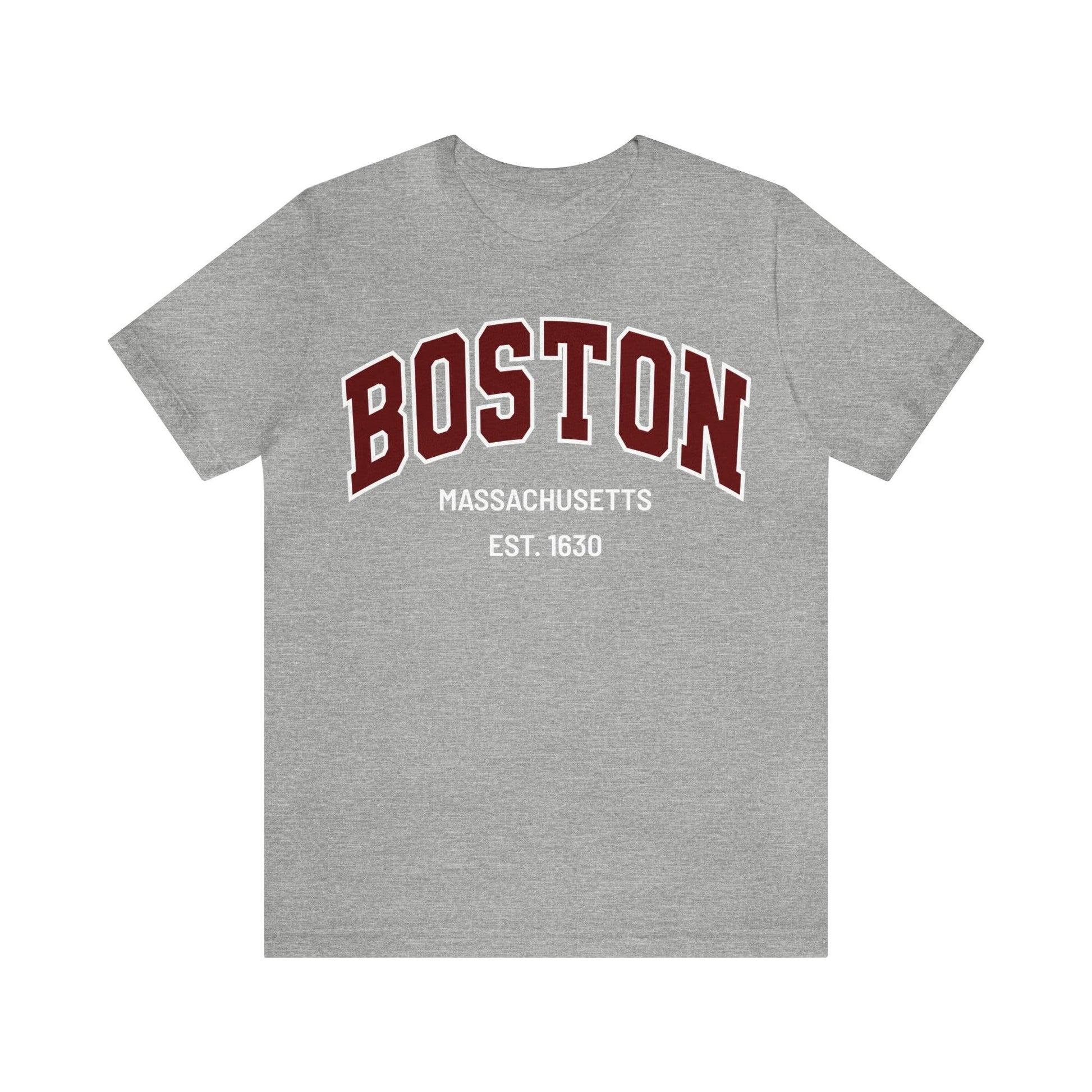 Boston Massachusetts T-shirt, Boston Shirt Boston Souvenir Boston TShirt, Boston Gift - Giftsmojo