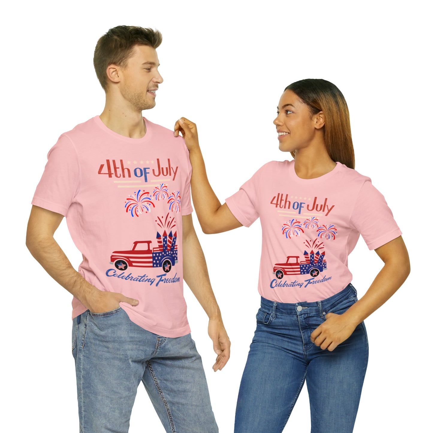 Celebrate Independence Day with Patriotic Shirts: 4th of July Shirts for Women and Men, Fireworks, Freedom, and Patriotic Designs