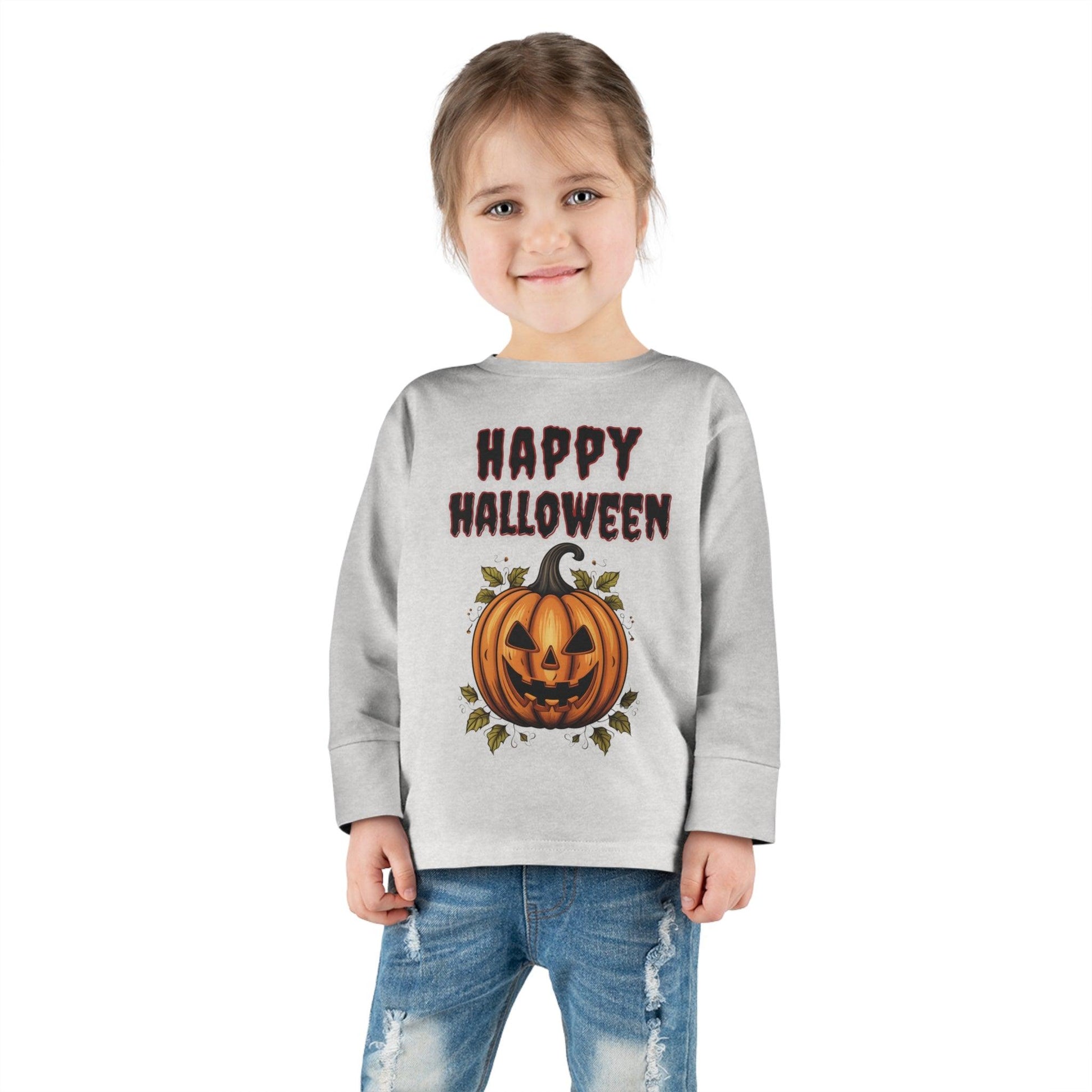 Kids Happy Halloween Pumpkin Shirt Kids Halloween Costume Kids Trick or Treat Outfit for Halloween Kids Jack O Lantern Shirt Kids Scary Faces - Giftsmojo