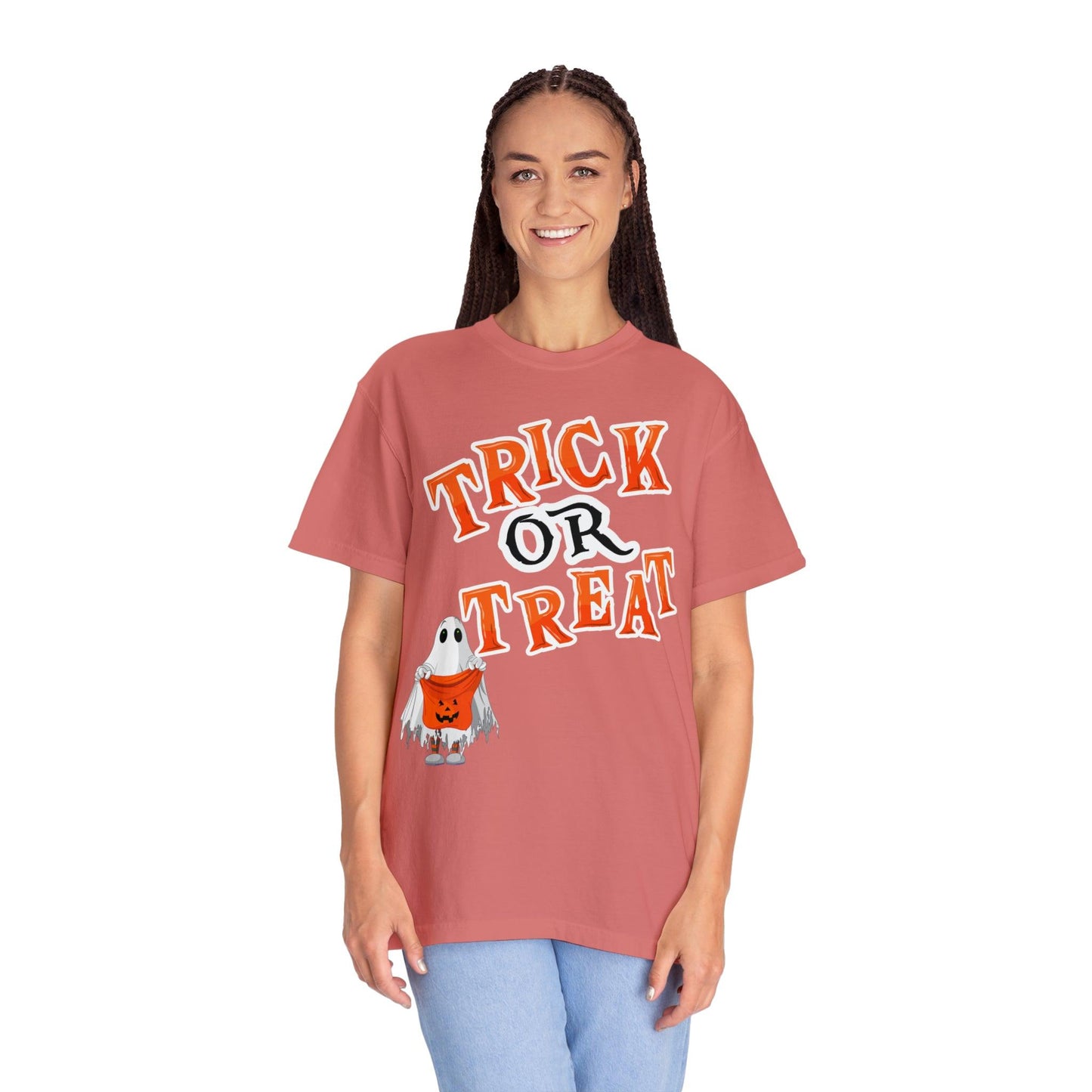 Embrace Halloween Cuteness with Our Cute Trick or Treat Shirt for Women and Men - Limited Edition - Giftsmojo