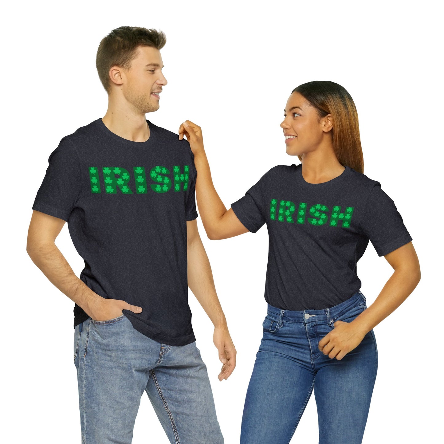 Irish Shirt Feeling Lucky Shirt Clover Shirt St Patrick's Day shirt