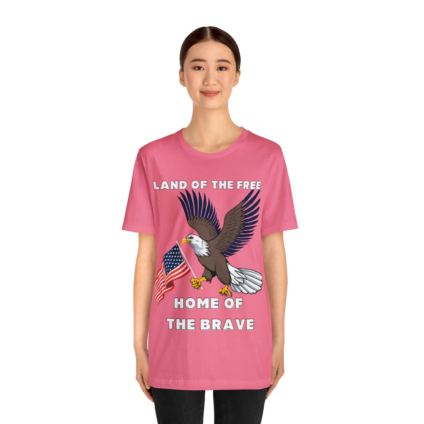 Celebrate Independence Day with Patriotic Shirts: Land of the free, Home of the Brave Shirt for Women and Men