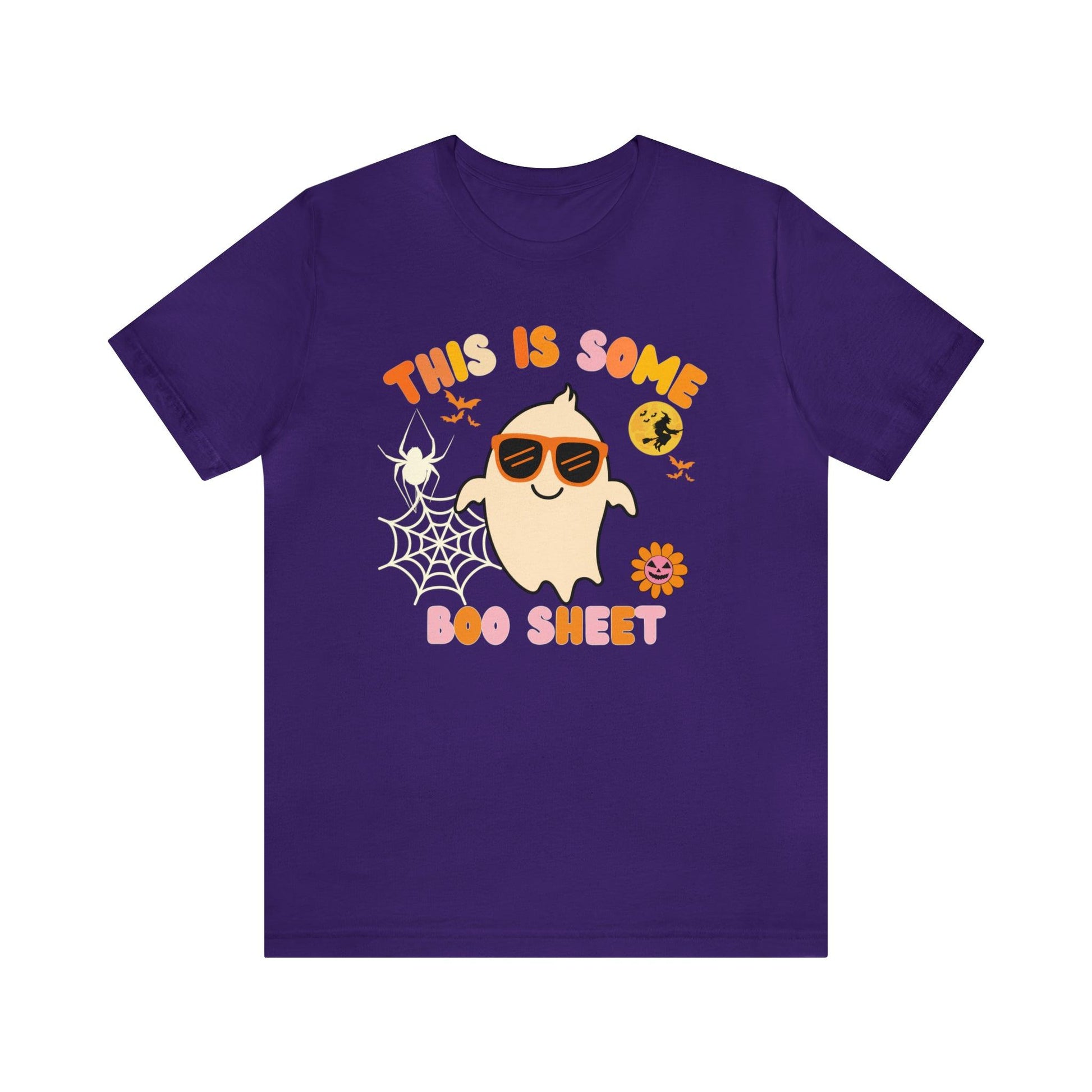 This Is Some Boo Sheet Funny Halloween Shirt Funny Halloween Costume Spooky Season Tee Funny Gift Shirt for Birthday Christmas Anniversary - Giftsmojo