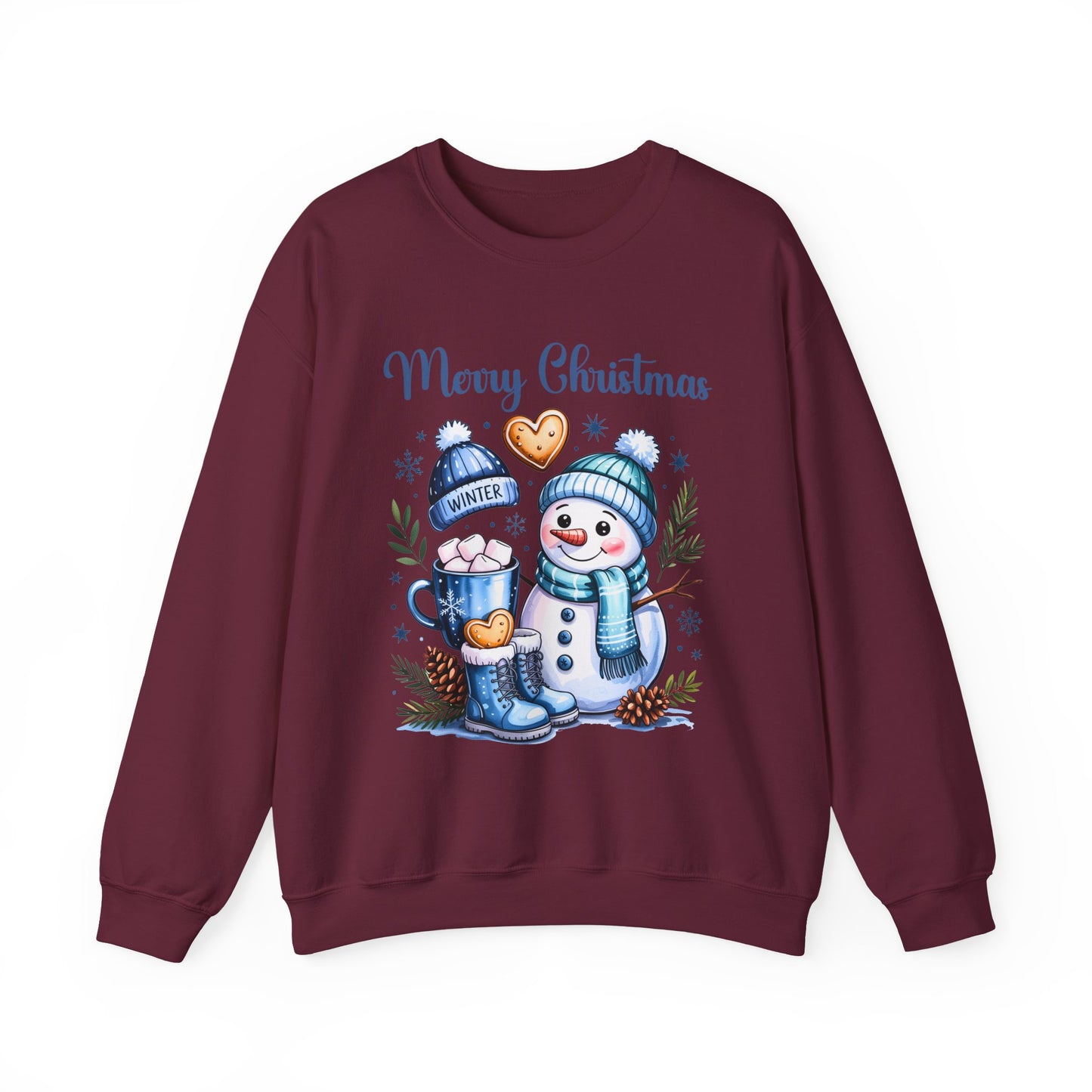 Christmas Snowman Holiday Sweatshirt