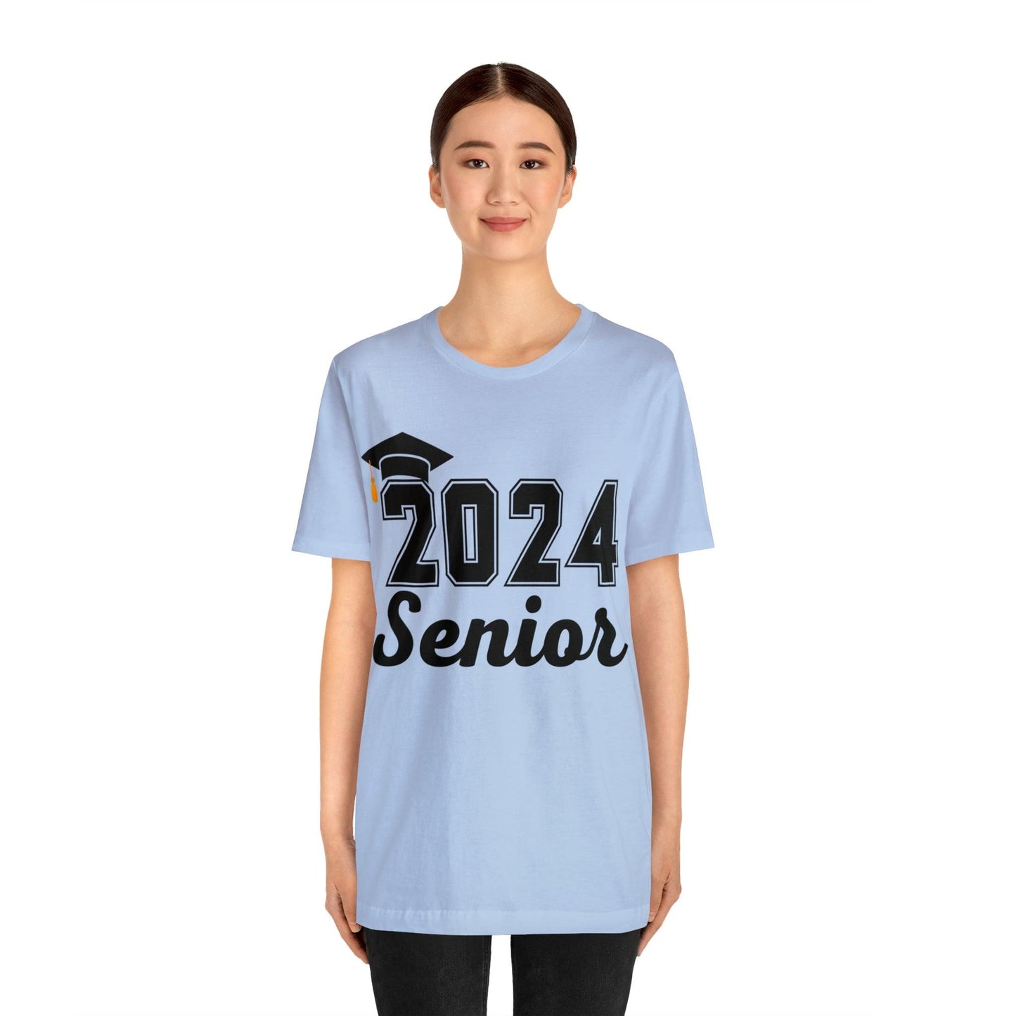 Proud 2024 Senior Shirt Proud Senior Class of 2024 T-Shirt Gift for Graduate, Graduation 2024 Family Shirt 2024 Senior Graduation Gift - Giftsmojo