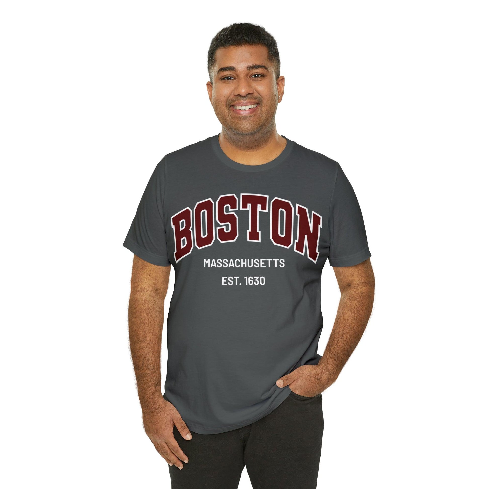 Boston Massachusetts T-shirt, Boston Shirt Boston Souvenir Boston TShirt, Boston Gift - Giftsmojo