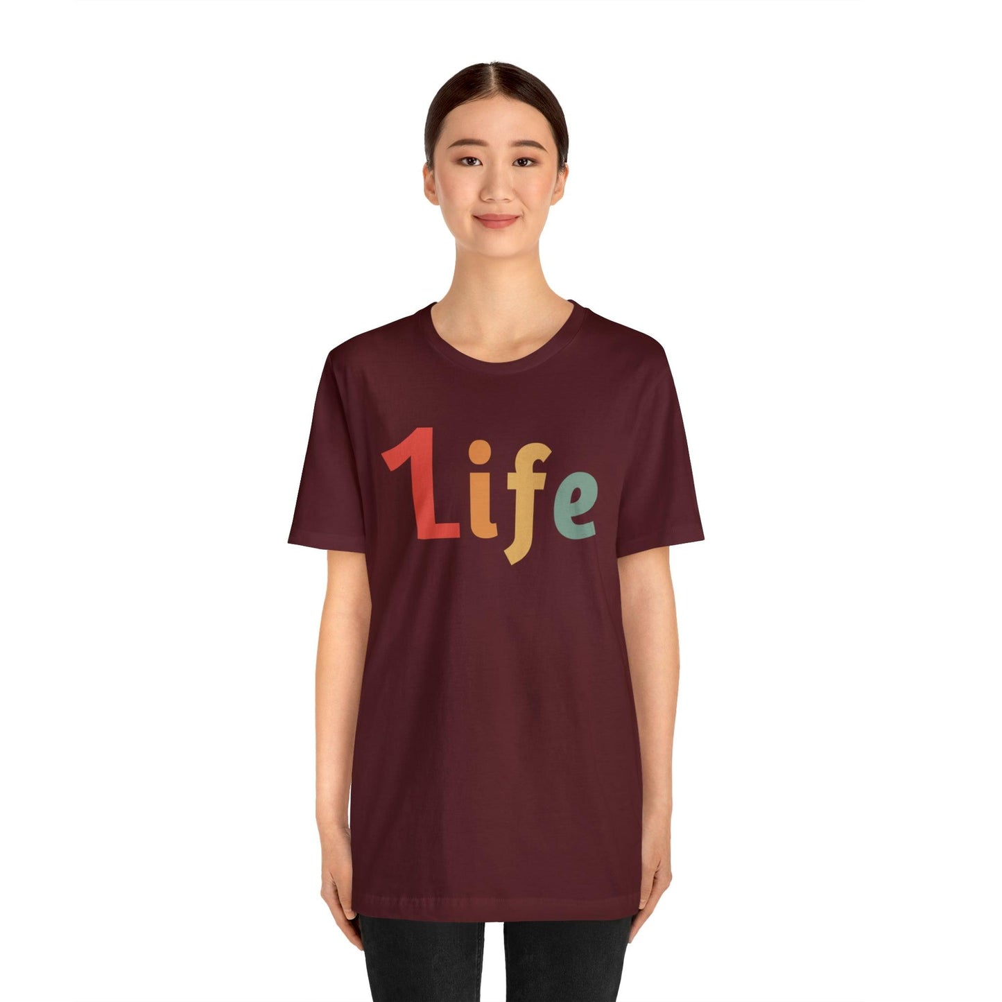 Retro One life Shirt 1life shirt Live Your Life You Only Have One Life To Live Retro Shirt - Giftsmojo