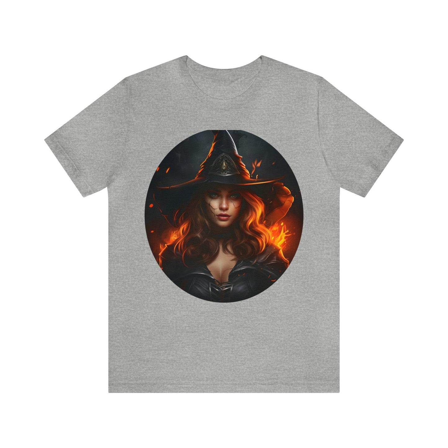 Spooky Witch Costume Spooky Season Vintage Halloween Shirt Moon Goddess Witch Shirt Halloween Costume Witch Shirt Women Halloween Party Tee - Giftsmojo