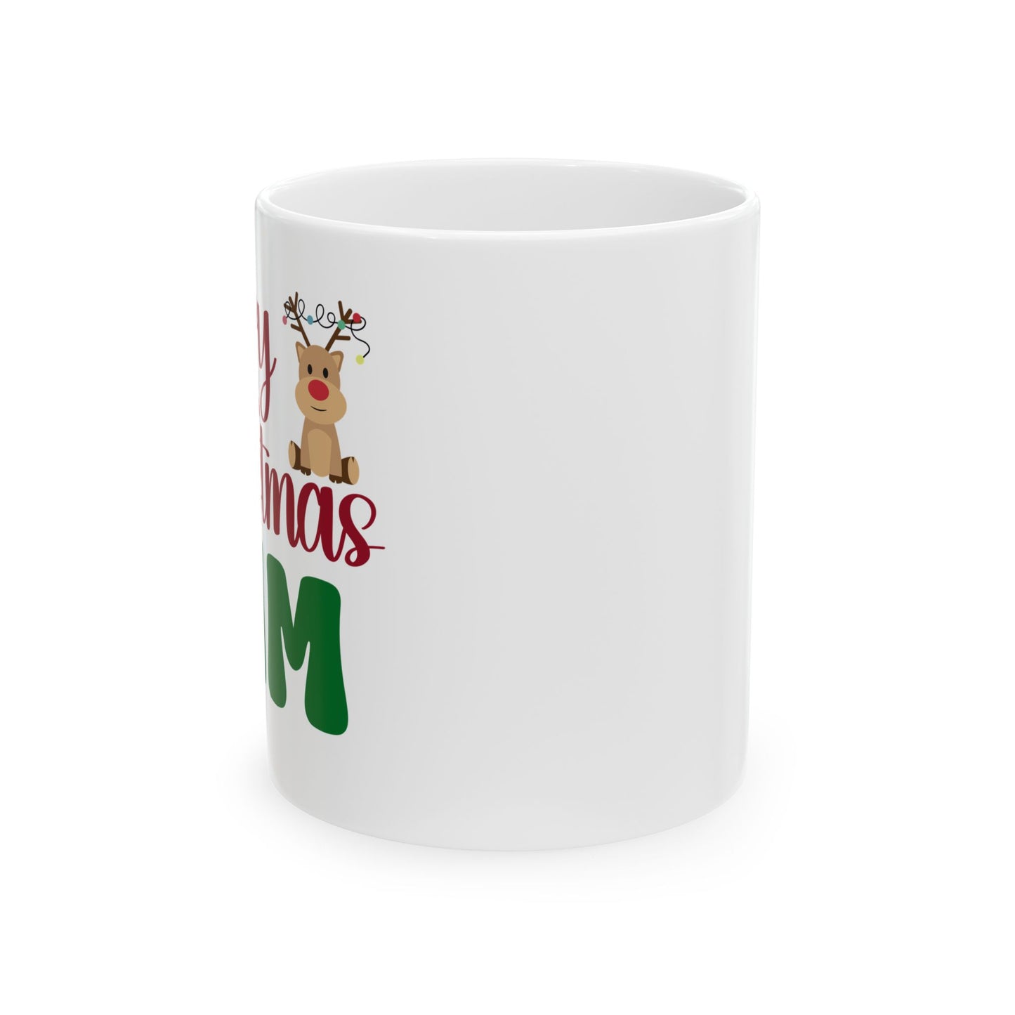 Personalized Christmas Mug with a Name – ‘Naughty or Nice’ Holiday Coffee Cup (11oz, 15oz)