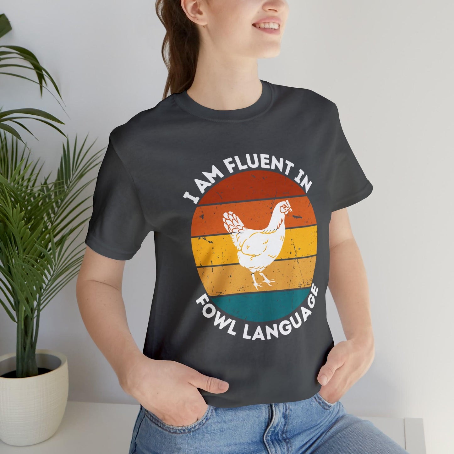 Funny Chicken Owner Gift, Farming Shirt for Farm Lover Shirt, Gift For Chicken Lover gift, Farmer Gift Shirt Chicken Tee Fowl Language shirt