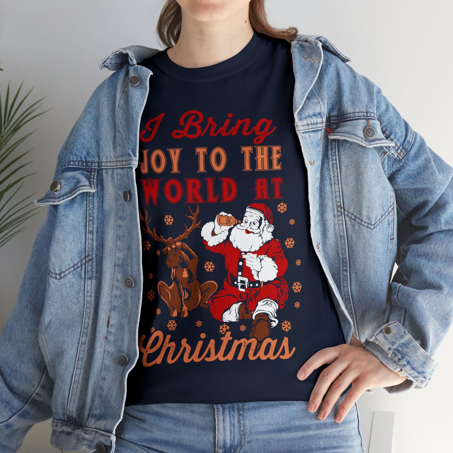 I bring Joy to the World at Christmas Shirt, Christmas Tee Christmas outfit, Christmas gifts