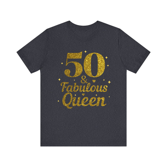 50 and Fabulous Queen - 50th Birthday Gift for Her