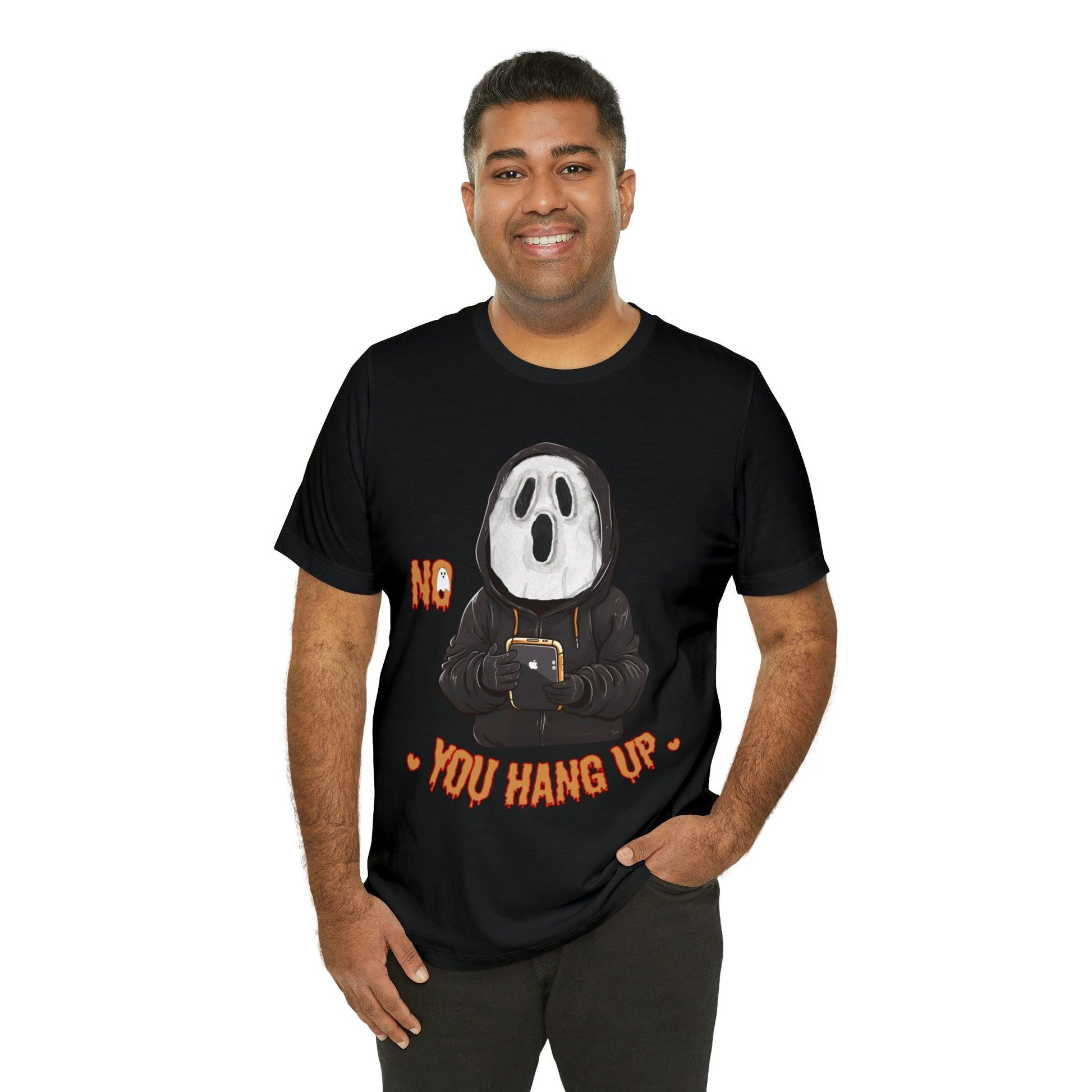 Elevate Your Halloween Style with the Playful 'No You Hang Up' Shirt Spooky shirt - Giftsmojo