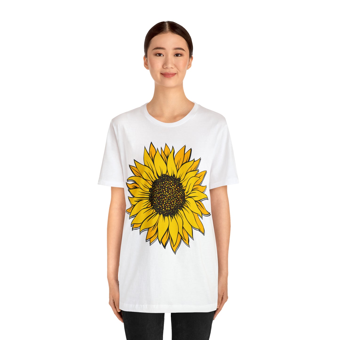 Sunflower Shirt, Floral Tee Shirt, Flower Shirt, Garden Shirt, Womens Fall Summer Shirt Sunshine Tee, Gift for Gardener, Nature lover shirt