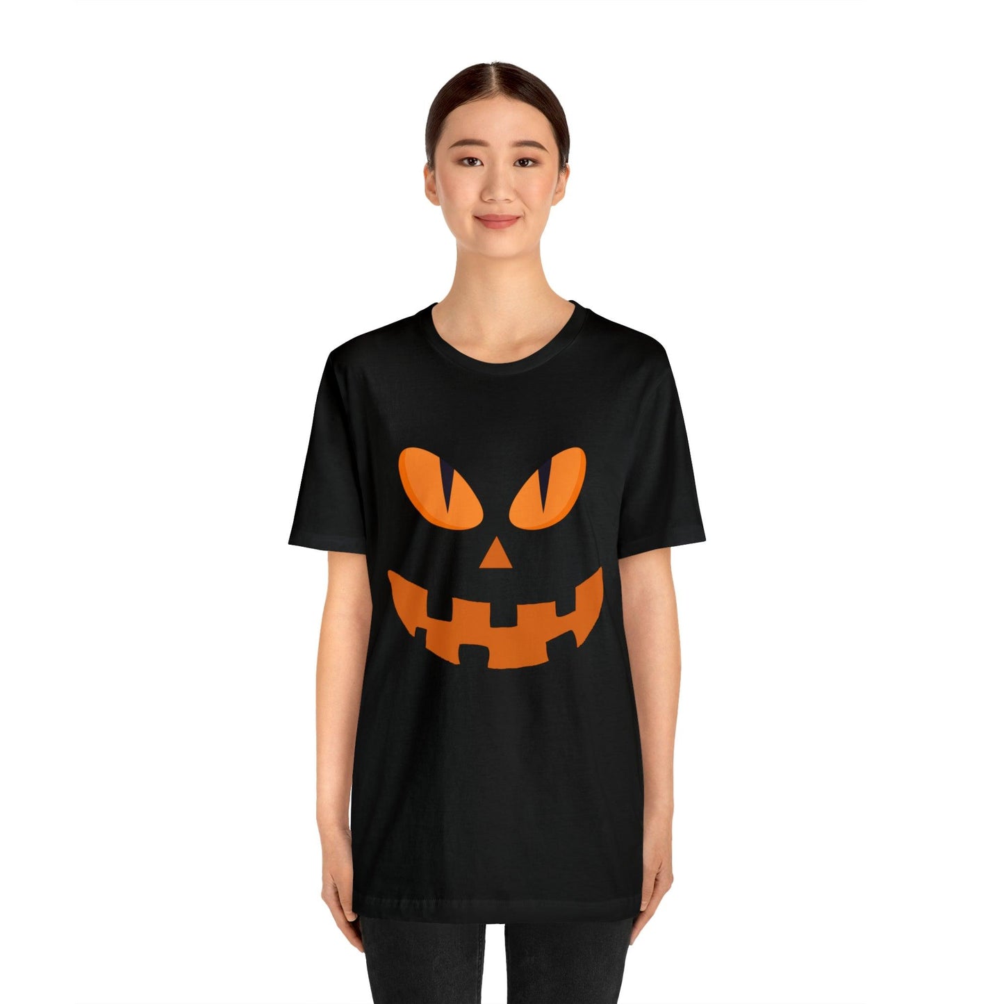 Halloween Costume Pumpkin Silhouette Halloween Pumpkin Faces Scary Faces, Vintage Shirt Halloween Shirt Pumpkin Face Halloween - Giftsmojo