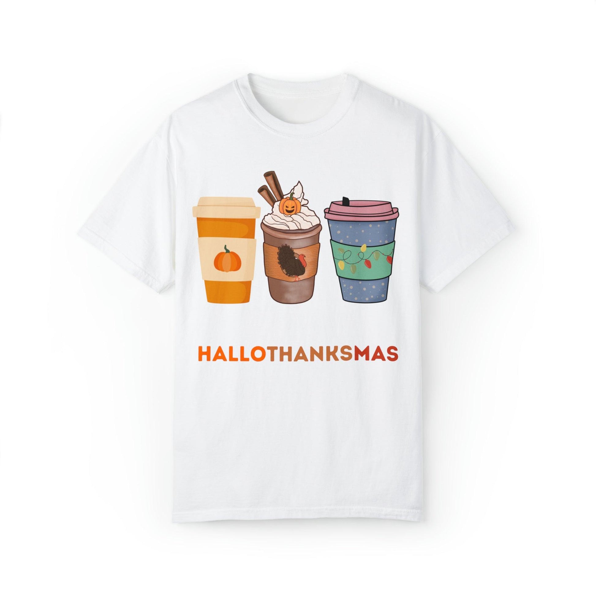 HALLOTHANKSMAS Gift for Fall Halloween Thanksgiving Christmas Gift - Giftsmojo