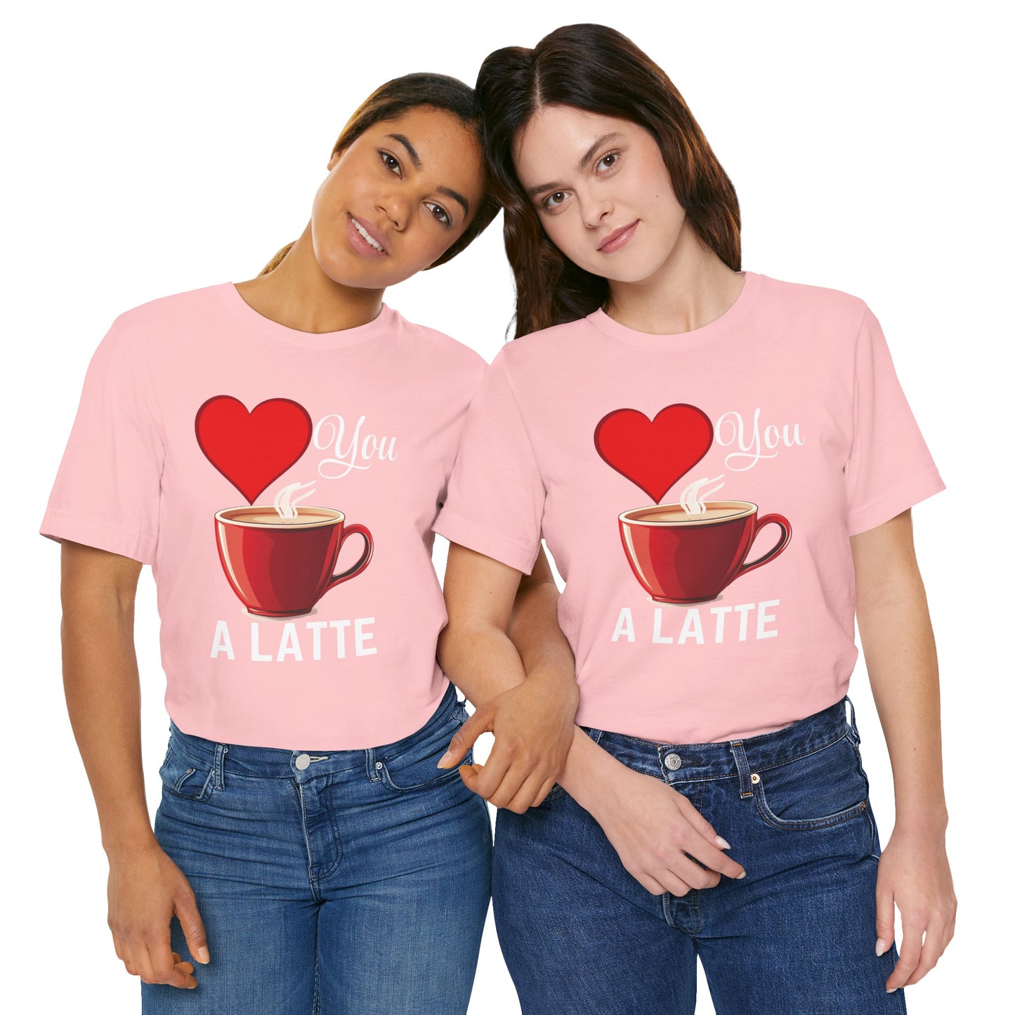 Coffee Lover Unisex Tee - Love You A Latte