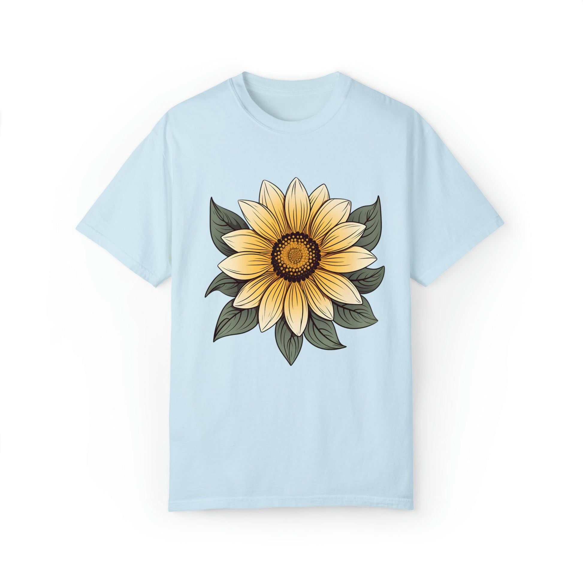 Sunflower Shirt Flower Shirt Aesthetic, Floral Graphic Tee Floral Shirt Flower T-shirt, Wild Flower Shirt Gift For Her Wildflower T-shirt - Giftsmojo