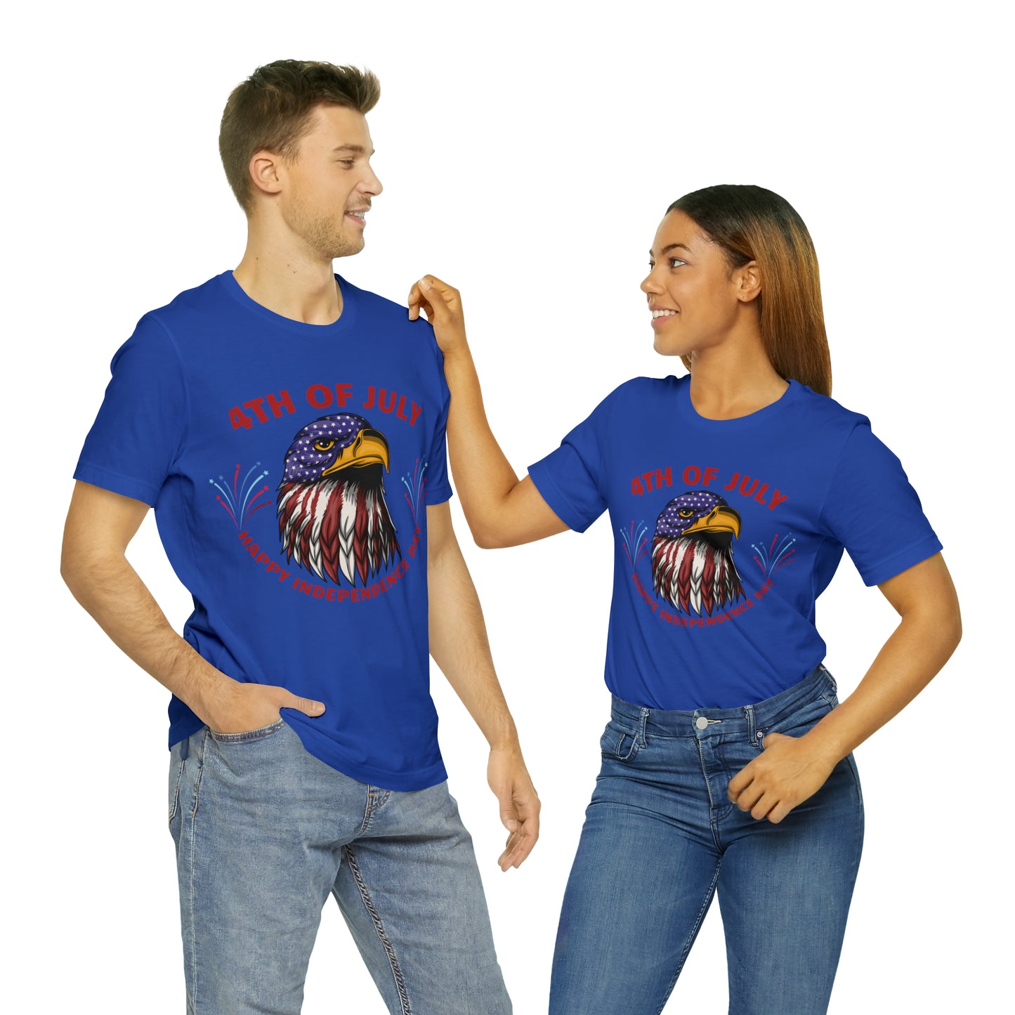 4th of July shirt, Happy Independence Day shirt, Casual Top Tee