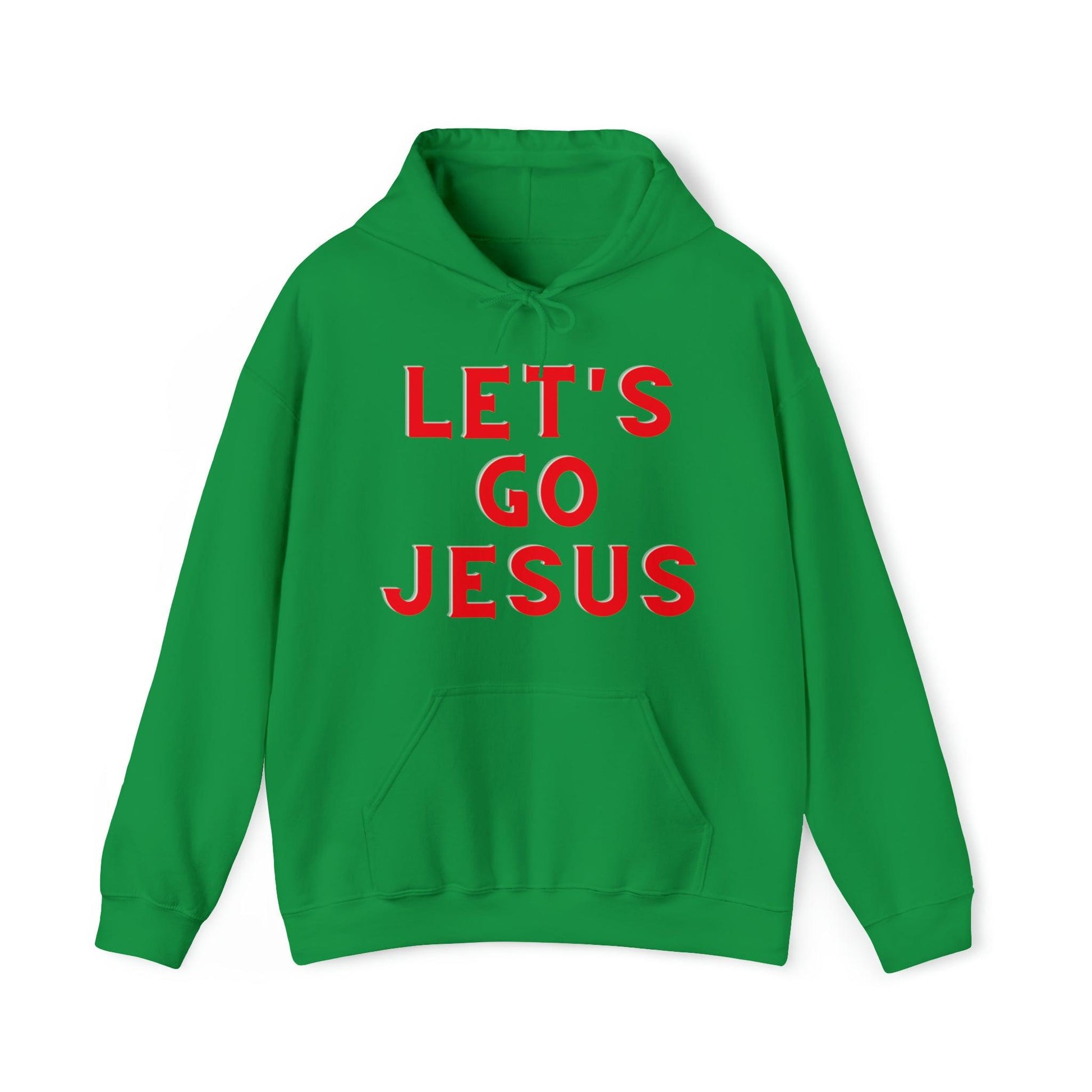 Let's Go Jesus Pullover Funny Christian Shirt Christian Gift Trendy Christian Hoodie Religious Sweatshirt Jesus Hooded Sweatshirt Faith Shirt - Giftsmojo