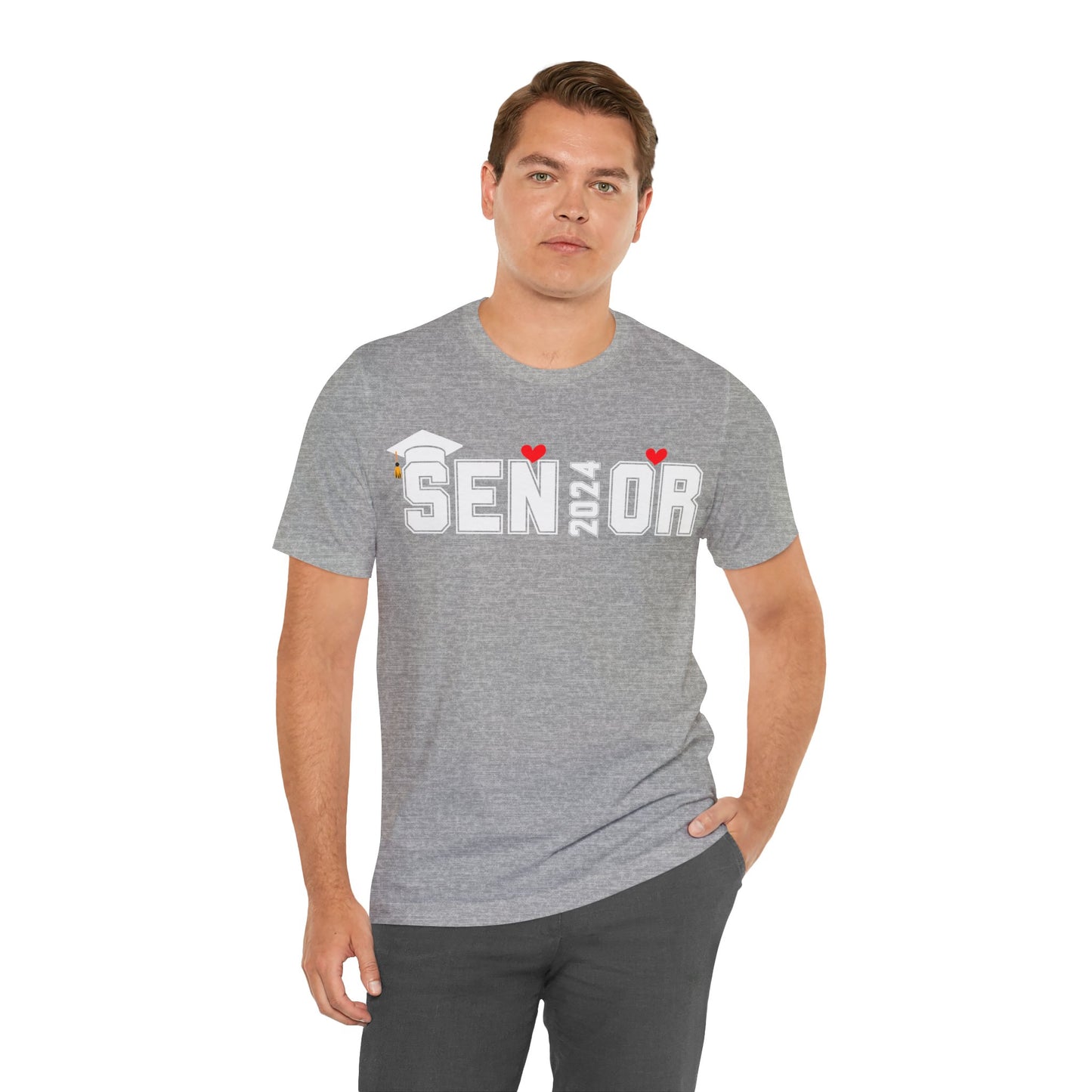 Proud Senior 2024 Shirt Proud Senior Class of 2024 T-Shirt Gift for Senior