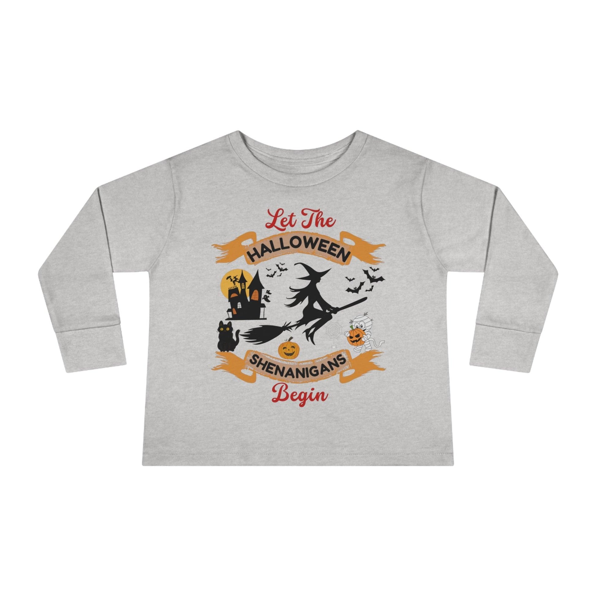 Let the Halloween Shenanigan Begin Kids Shirt Kids Halloween Costume Kids Trick or Treat Outfit for Halloween - Giftsmojo