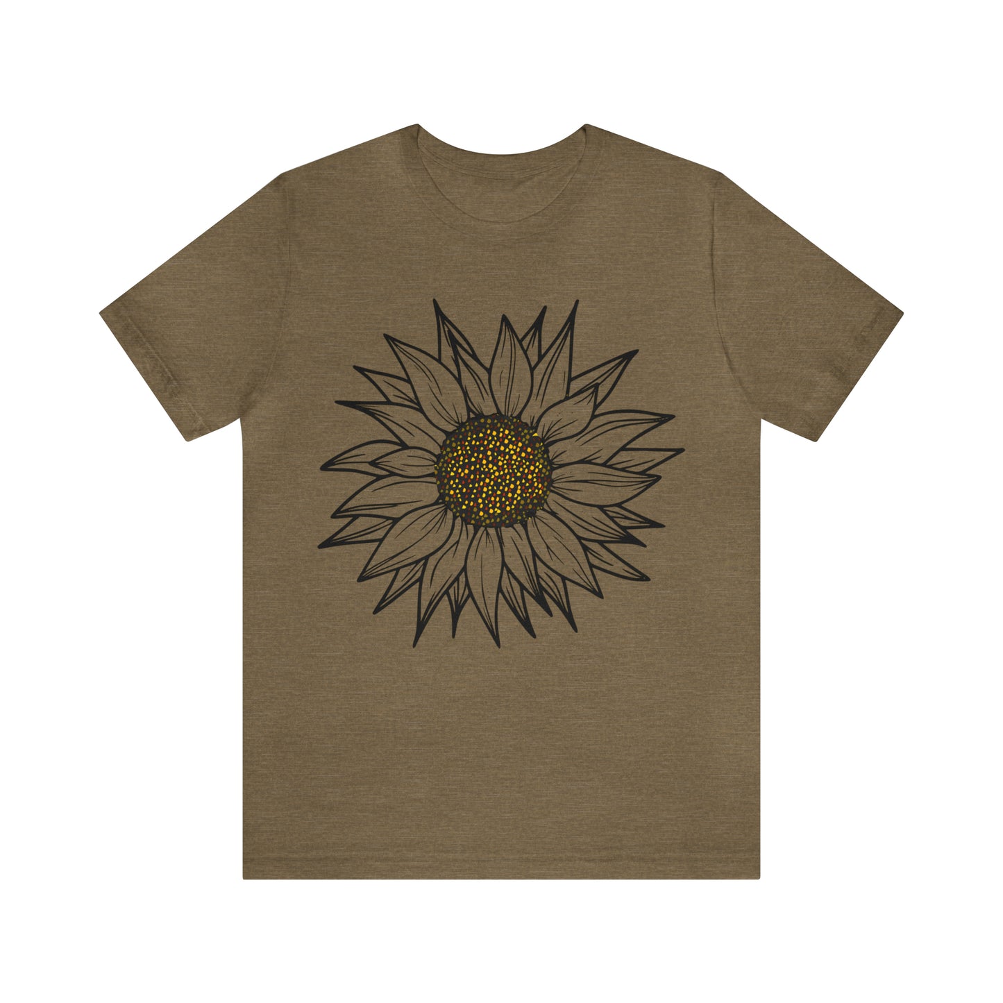 Sunflower Shirt, Floral Tee Shirt, Flower Shirt, Garden Shirt, Womens Fall Summer Shirt Sunshine Tee, Gift for Gardener, Nature love shirt