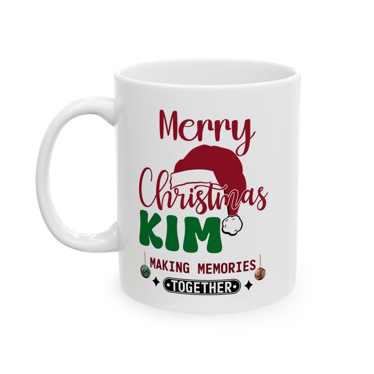 Personalized Christmas Ceramic Mug