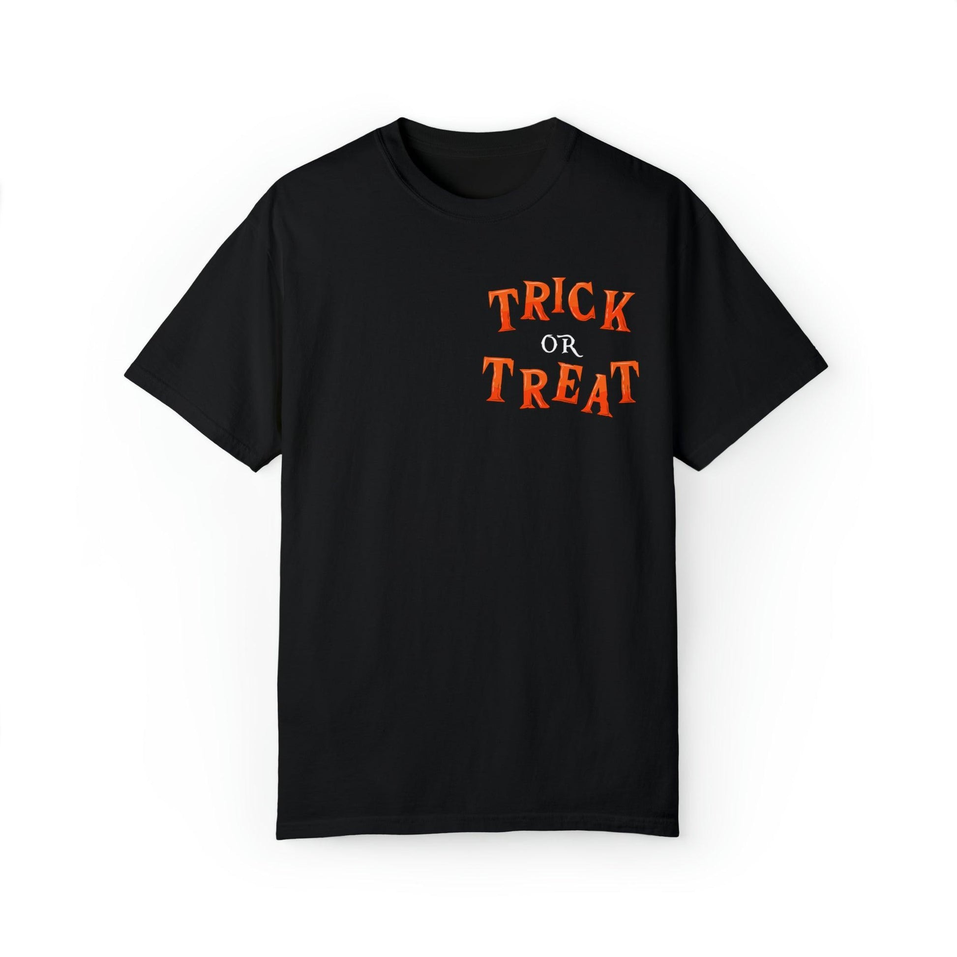 Halloween Party Outfit Trick or Treat Shirt Vintage Shirt Halloween Costume Cute Spooky Shirt, Halloween Gift Halloween T-shirt Trick or Treat Outfit - Giftsmojo