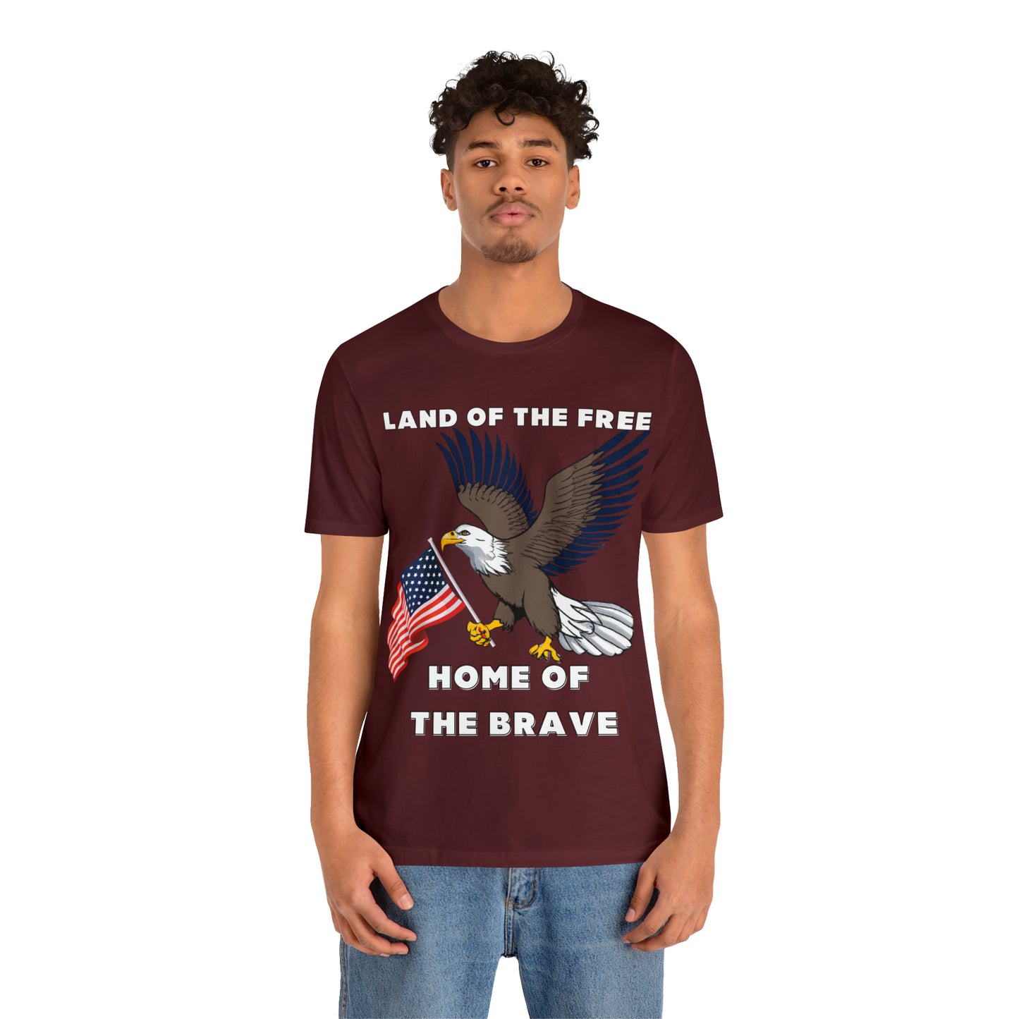 Celebrate Independence Day with Patriotic Shirts: Land of the free, Home of the Brave Shirt for Women and Men