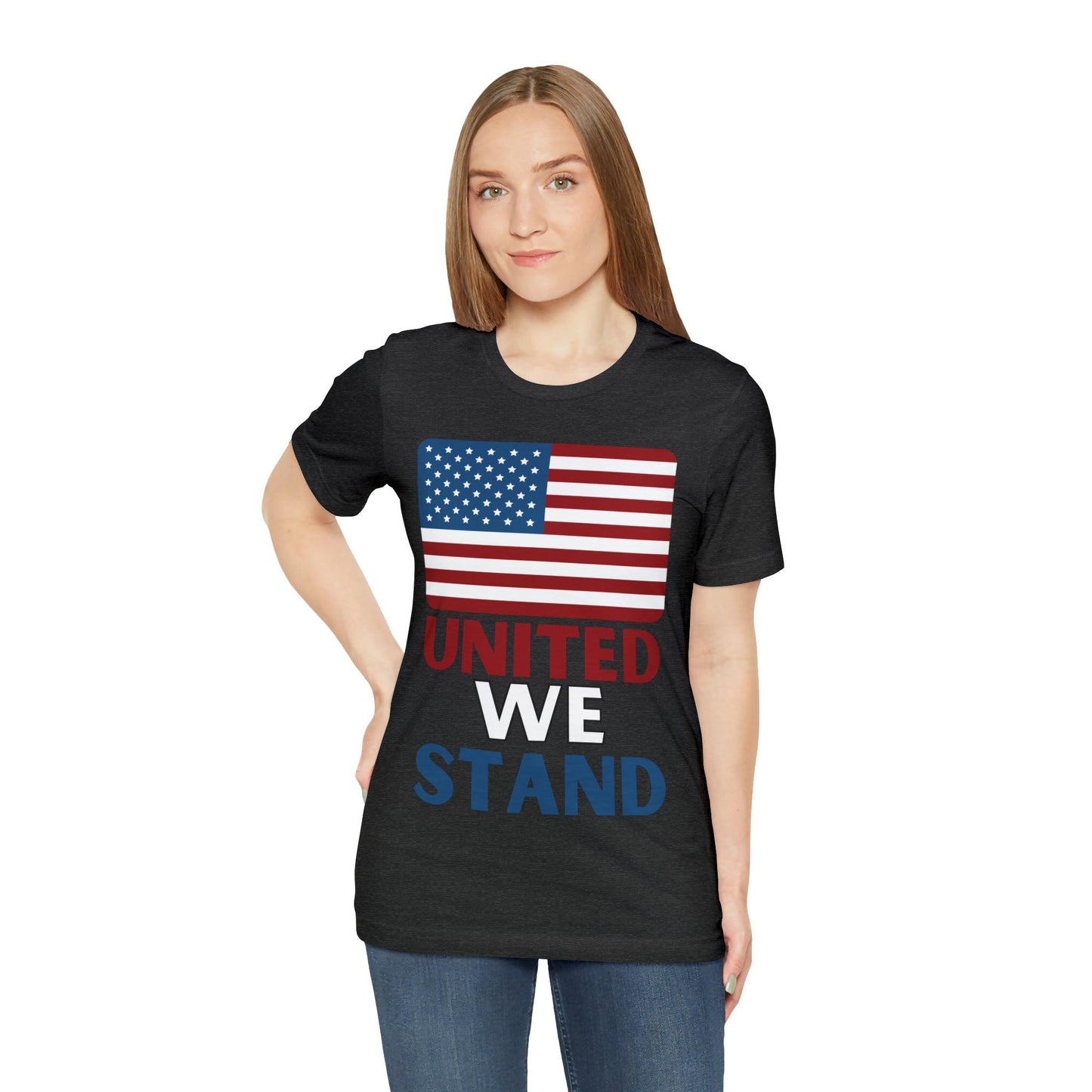 United We Stand shirt, USA Flag shirt, 4th of July shirt, Independence Day