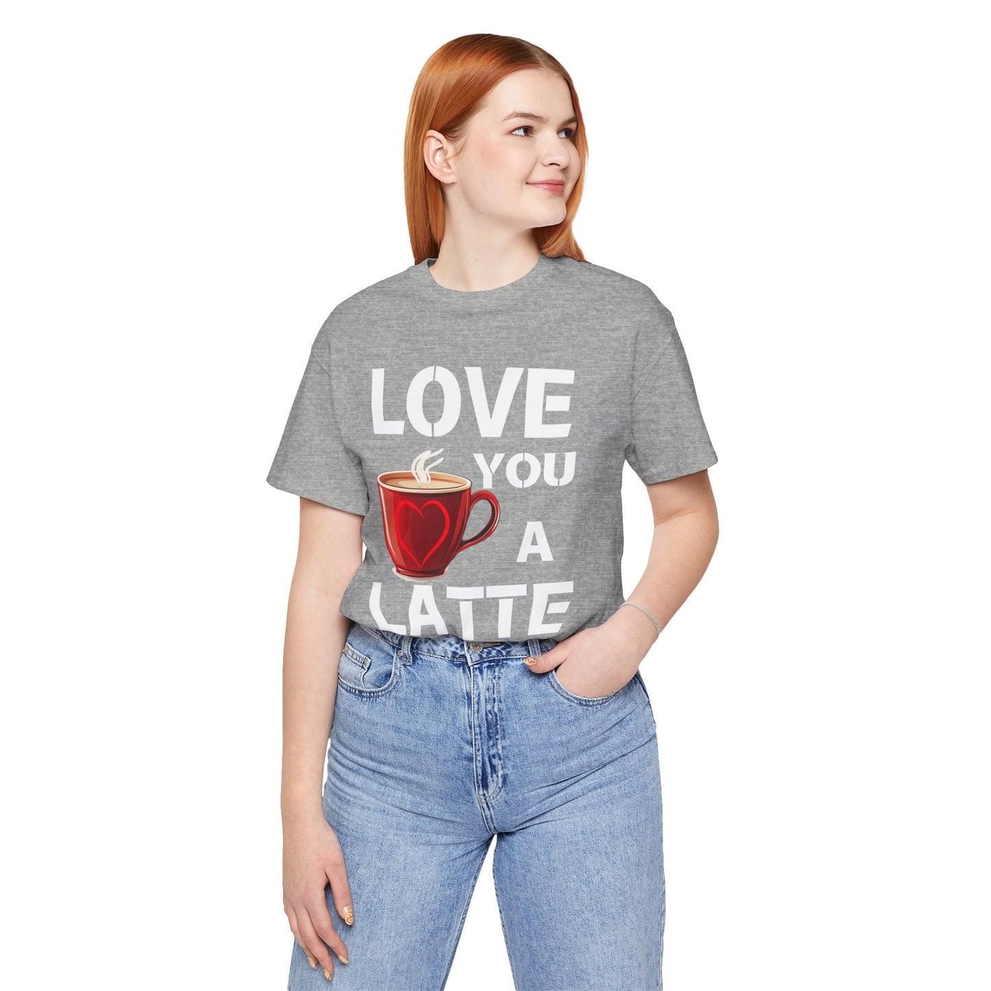 Coffee Lover Unisex Tee - Love You A Latte