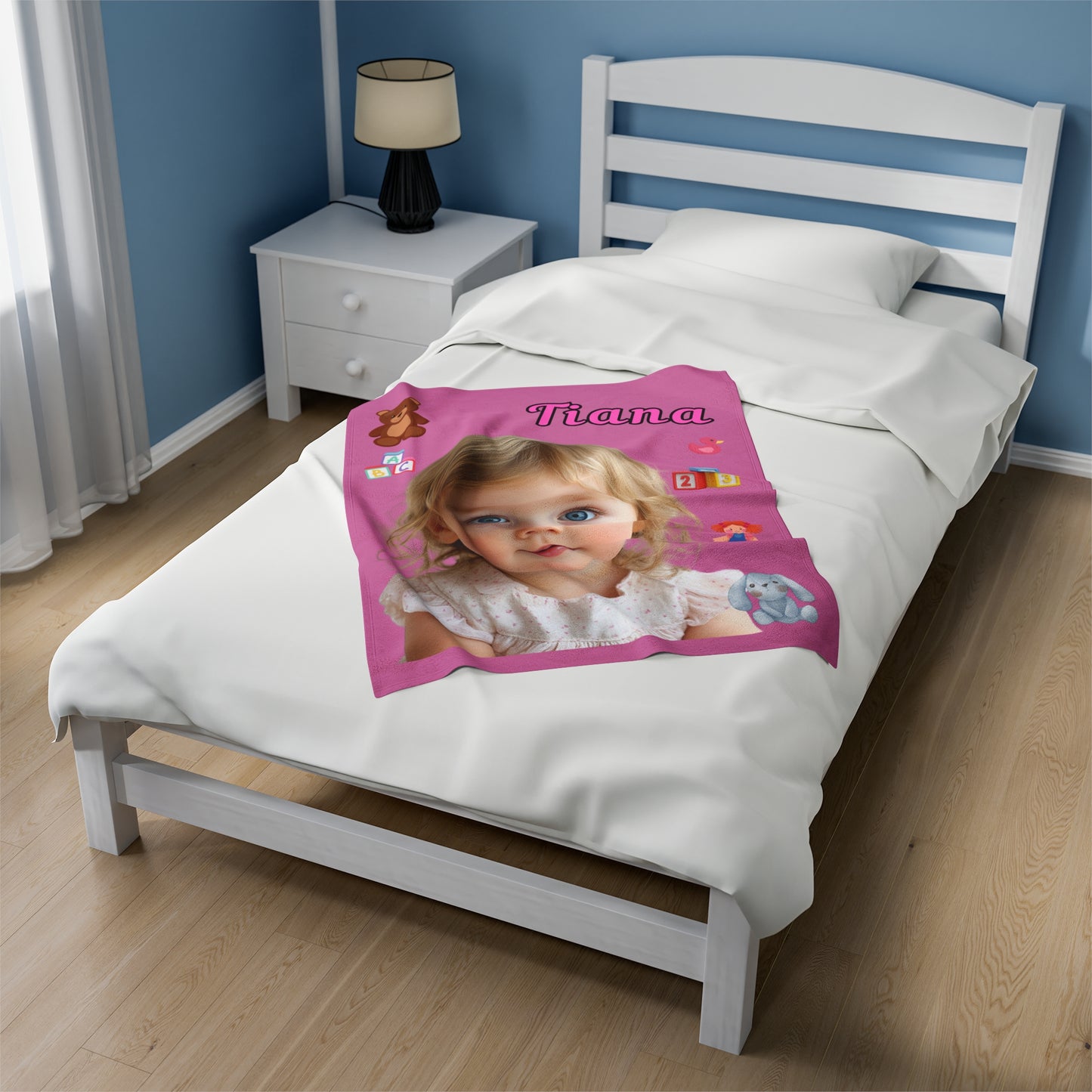 Personalized Kids Plush Blanket