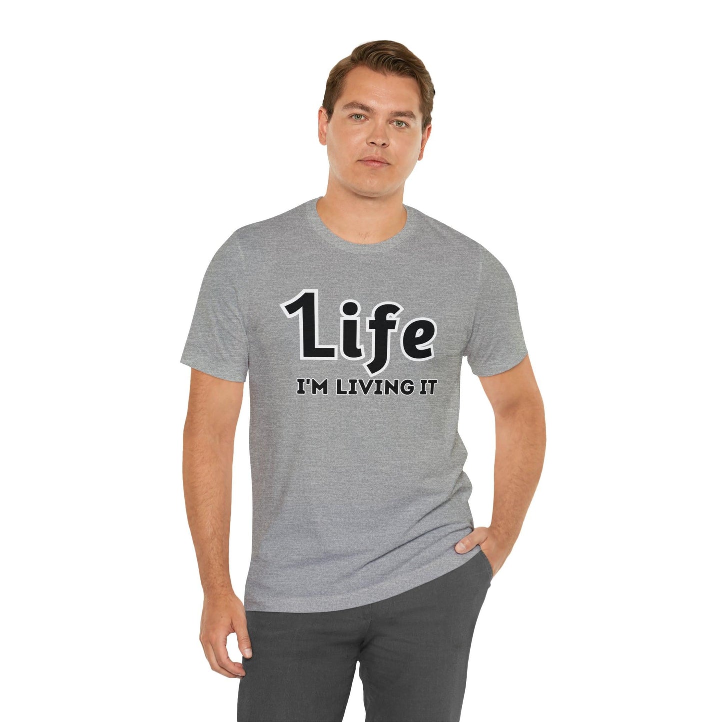 One Life I'M Living It Shirt One life Shirt 1life shirt Live Your Life You Only Have One Life To Live Shirt - Giftsmojo