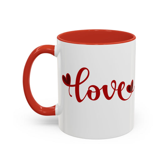 Coffee Mug Love Heart Design 11oz 15oz