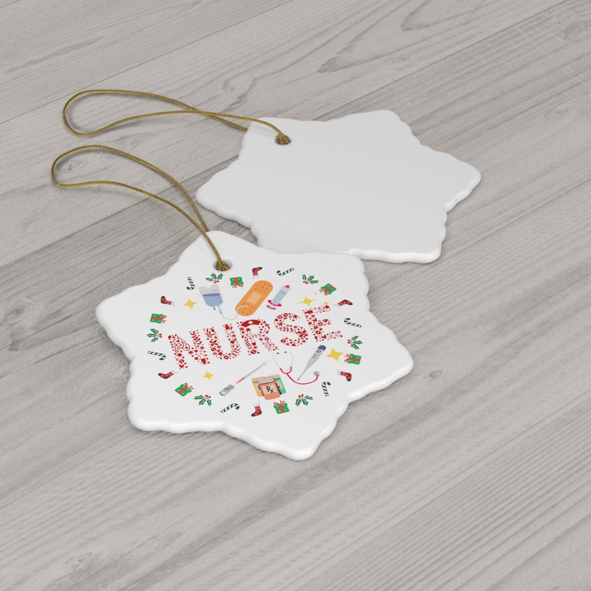 Nurse Christmas Ornament Nurse Ornament Nurse Christmas Tree Ornament Nurse Care Ornament Nurses Ornament Occupation Job - Giftsmojo