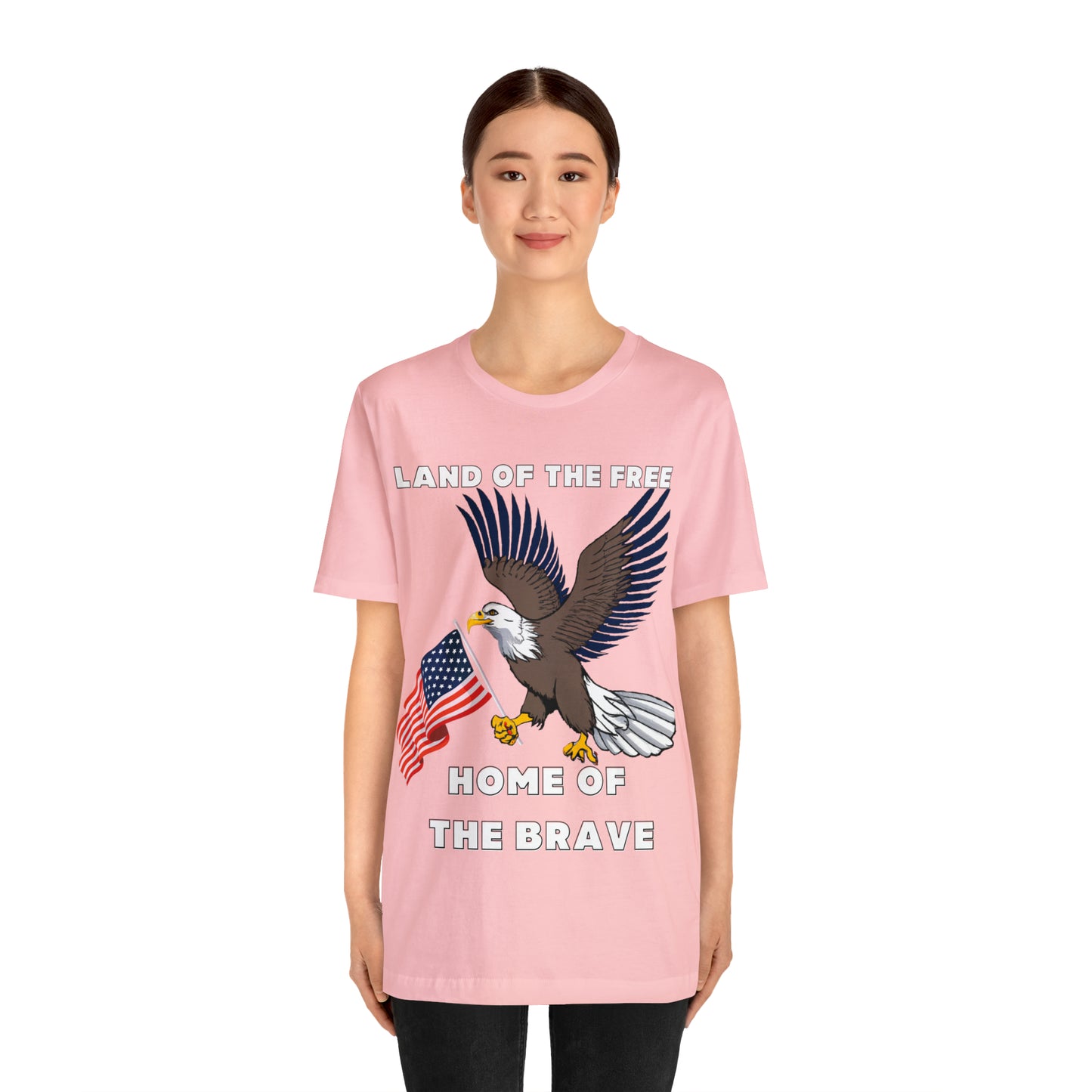 Celebrate Independence Day with Patriotic Shirts: Land of the free, Home of the Brave Shirt for Women and Men