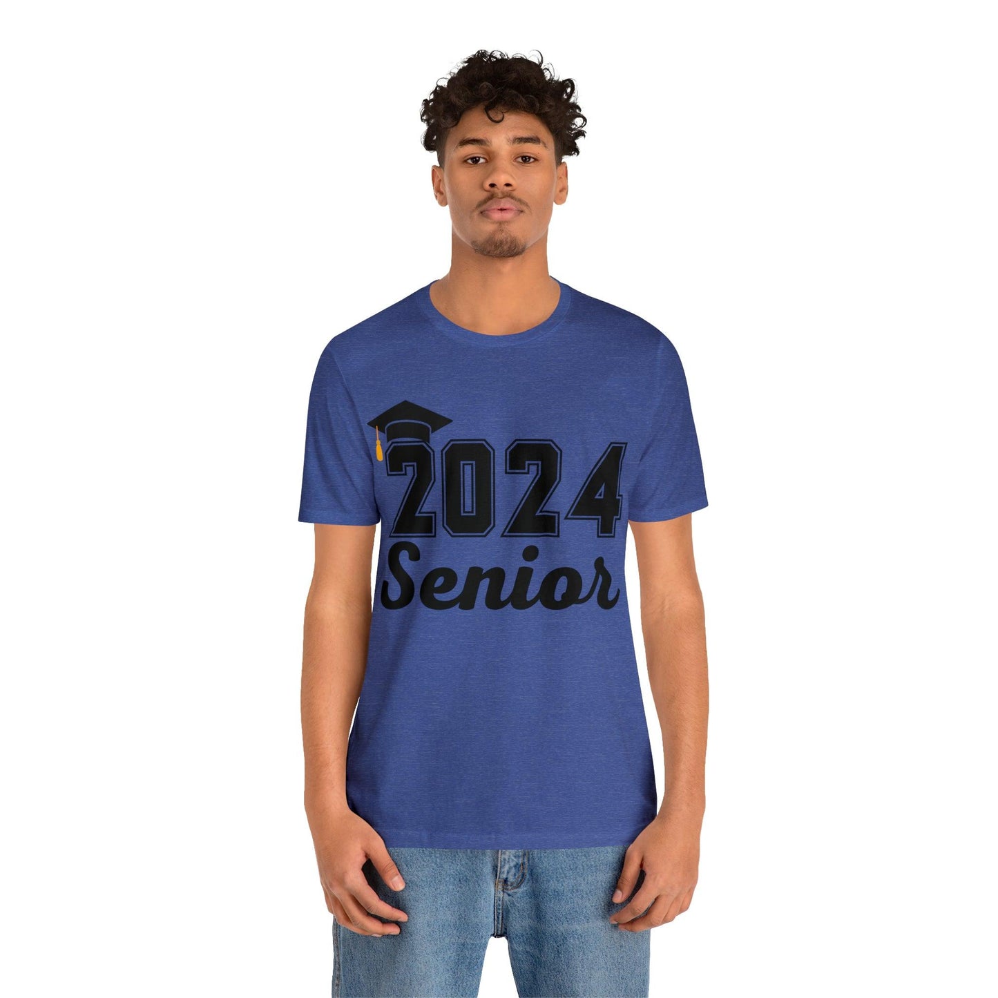 Proud 2024 Senior Shirt Proud Senior Class of 2024 T-Shirt Gift for Graduate, Graduation 2024 Family Shirt 2024 Senior Graduation Gift - Giftsmojo