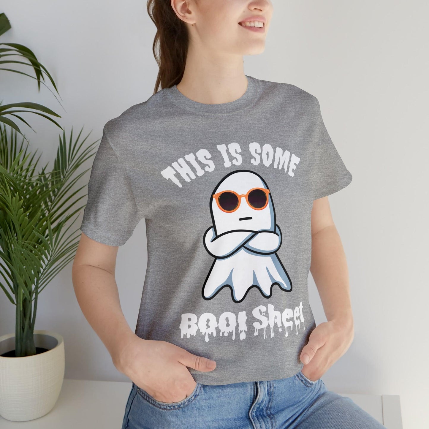 This Is Some Boo Sheet Funny Halloween Shirt Funny Halloween Costume Spooky Season Tee Funny Gift Shirt for Birthday Christmas Anniversary - Giftsmojo